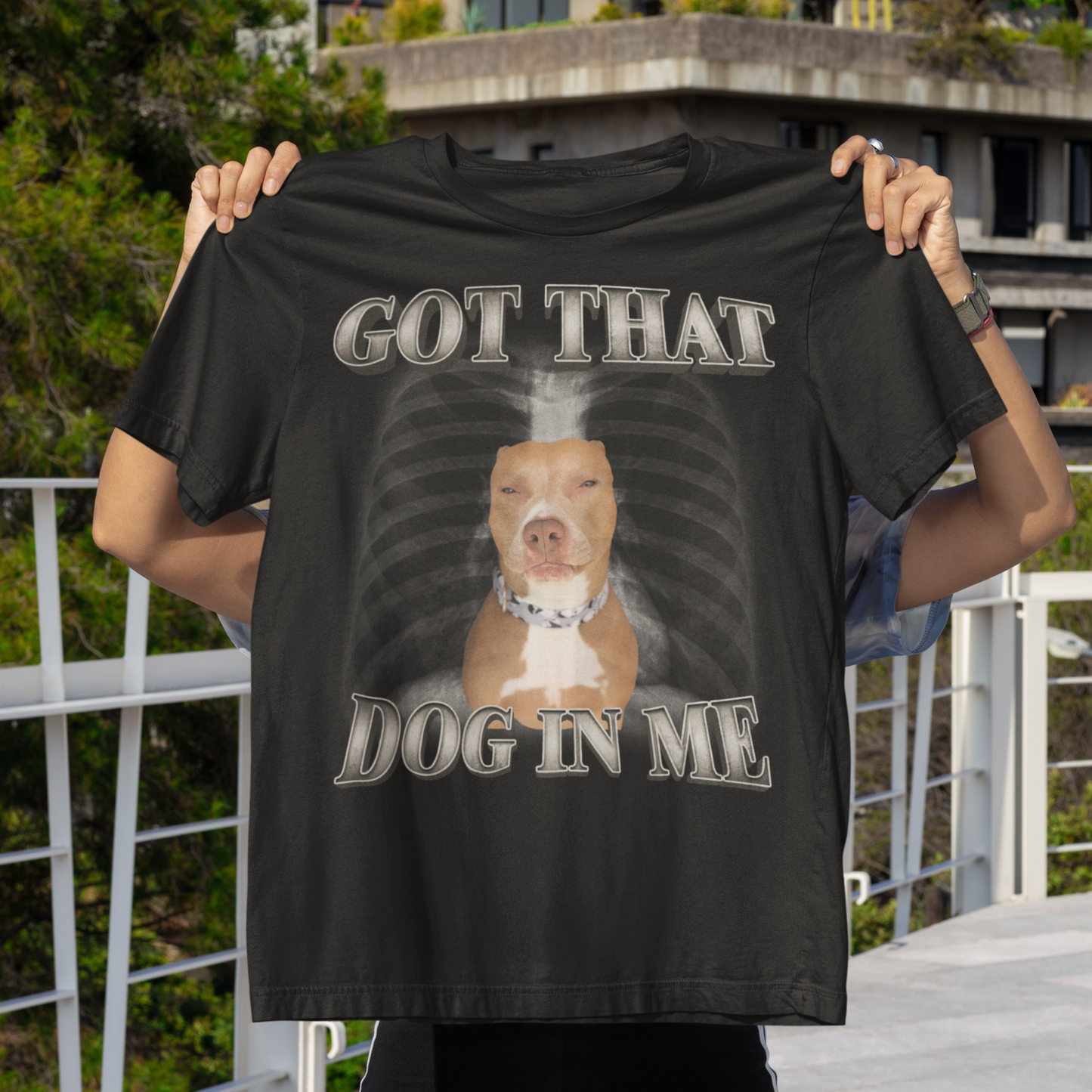 Got That Dog In Me Funny T-shirt, Y2k Retro Shirt, Dogs Lover Gift, Silly Shirts, Unhinged Clothes