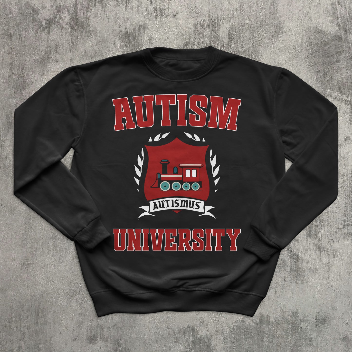 Autism University Funny Vintage Sweatshirt, 90s Retro Sweaters, Ugly Sweater