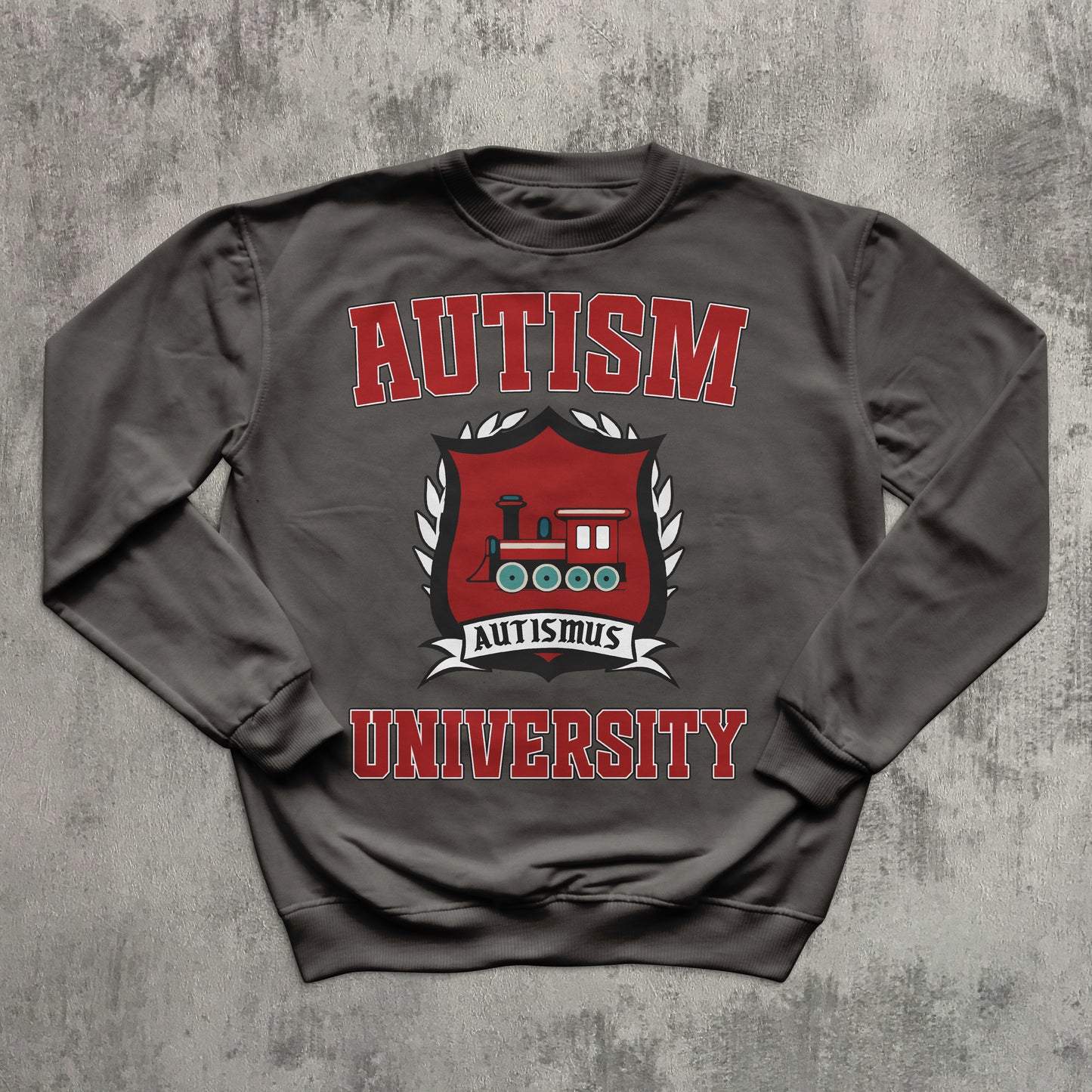 Autism University Funny Vintage Sweatshirt, 90s Retro Sweaters, Ugly Sweater