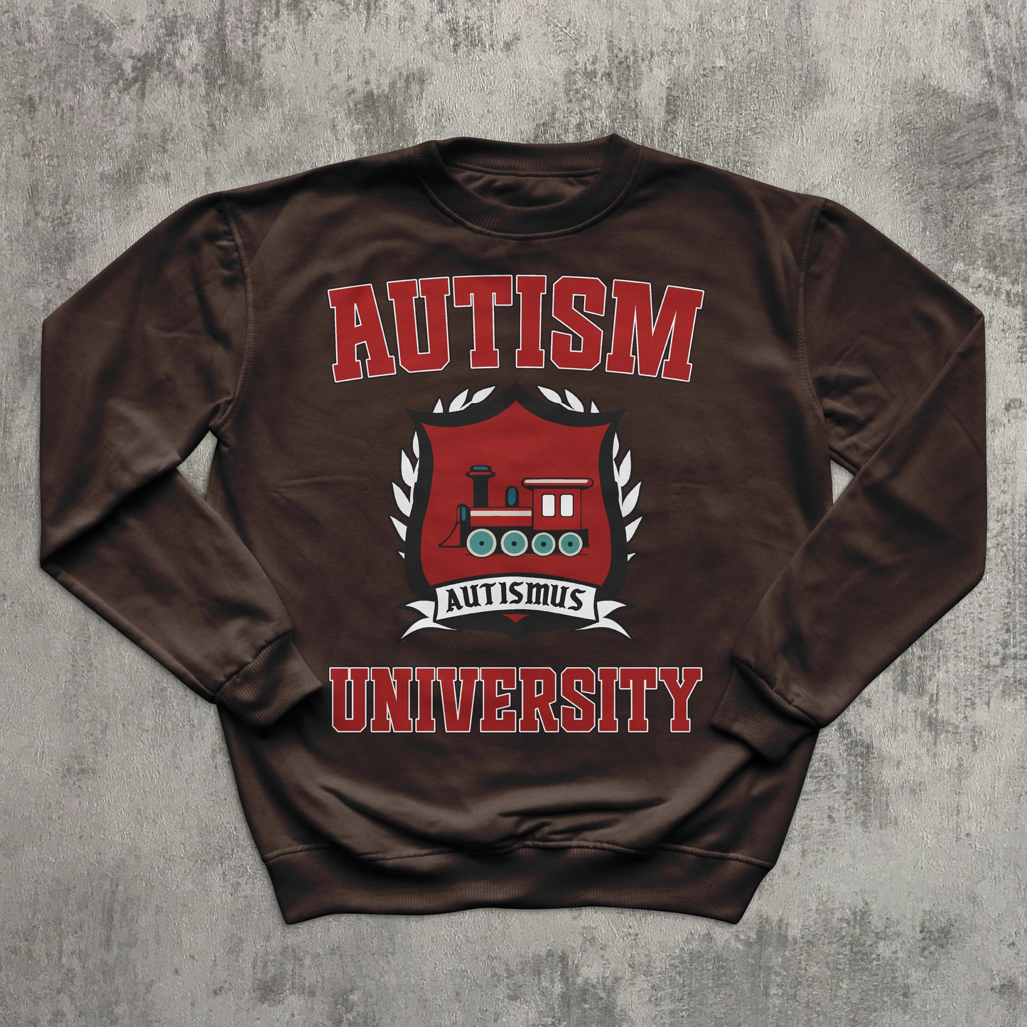 Autism University Funny Vintage Sweatshirt, 90s Retro Sweaters, Ugly Sweater