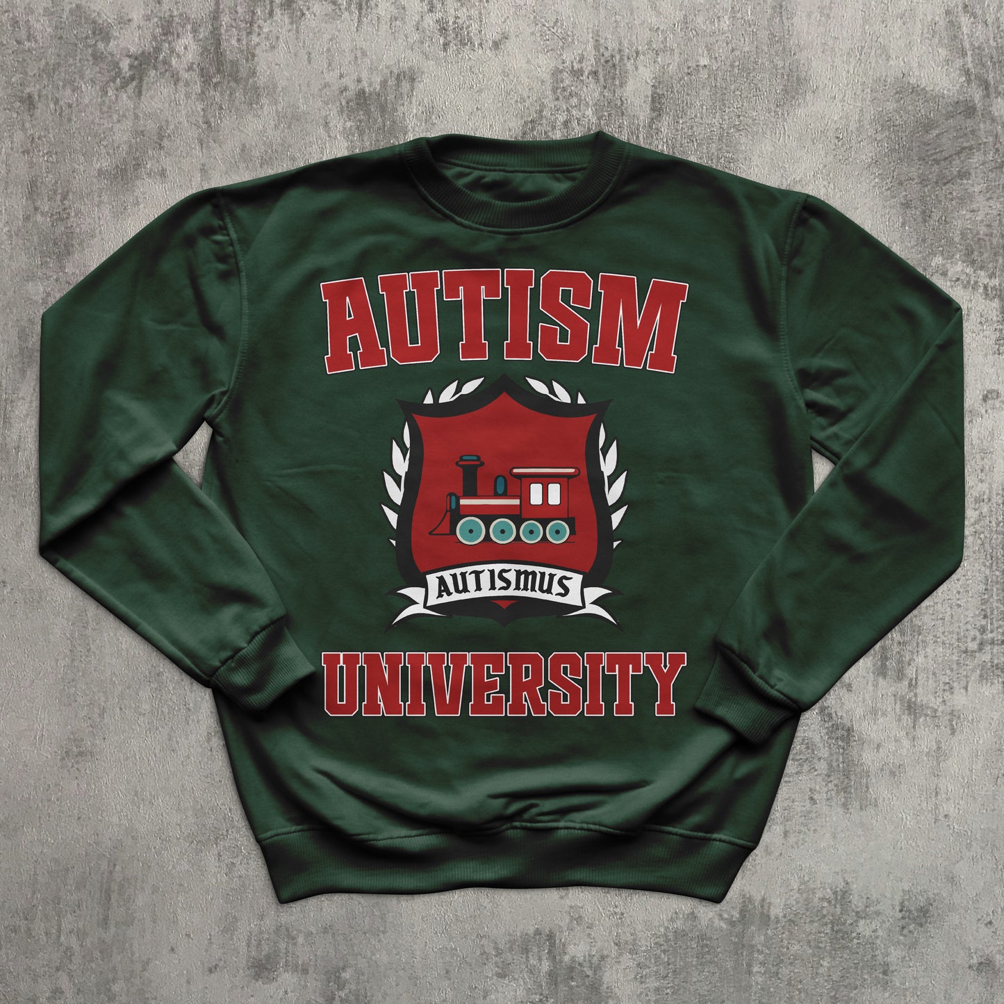 Autism University Funny Vintage Sweatshirt, 90s Retro Sweaters, Ugly Sweater