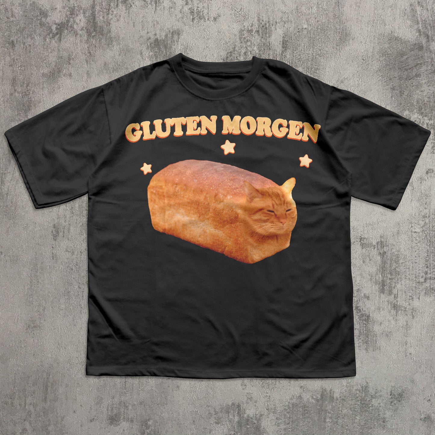 Gluten Morgen Funny Cat Meme T-shirt, Gift for Cat Lovers
