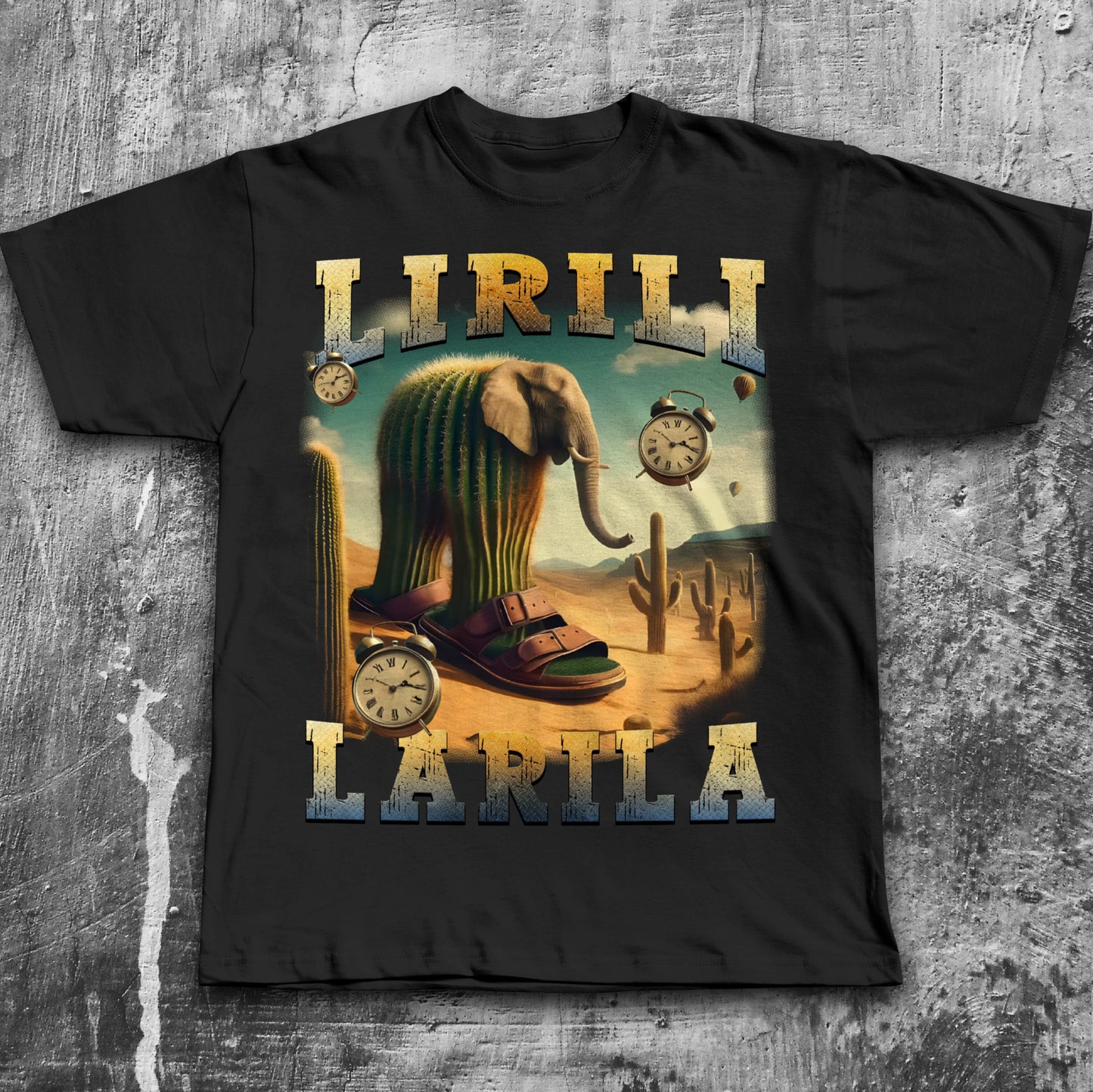Lirili Larila Funny Italian Brainrot Meme T-shirt