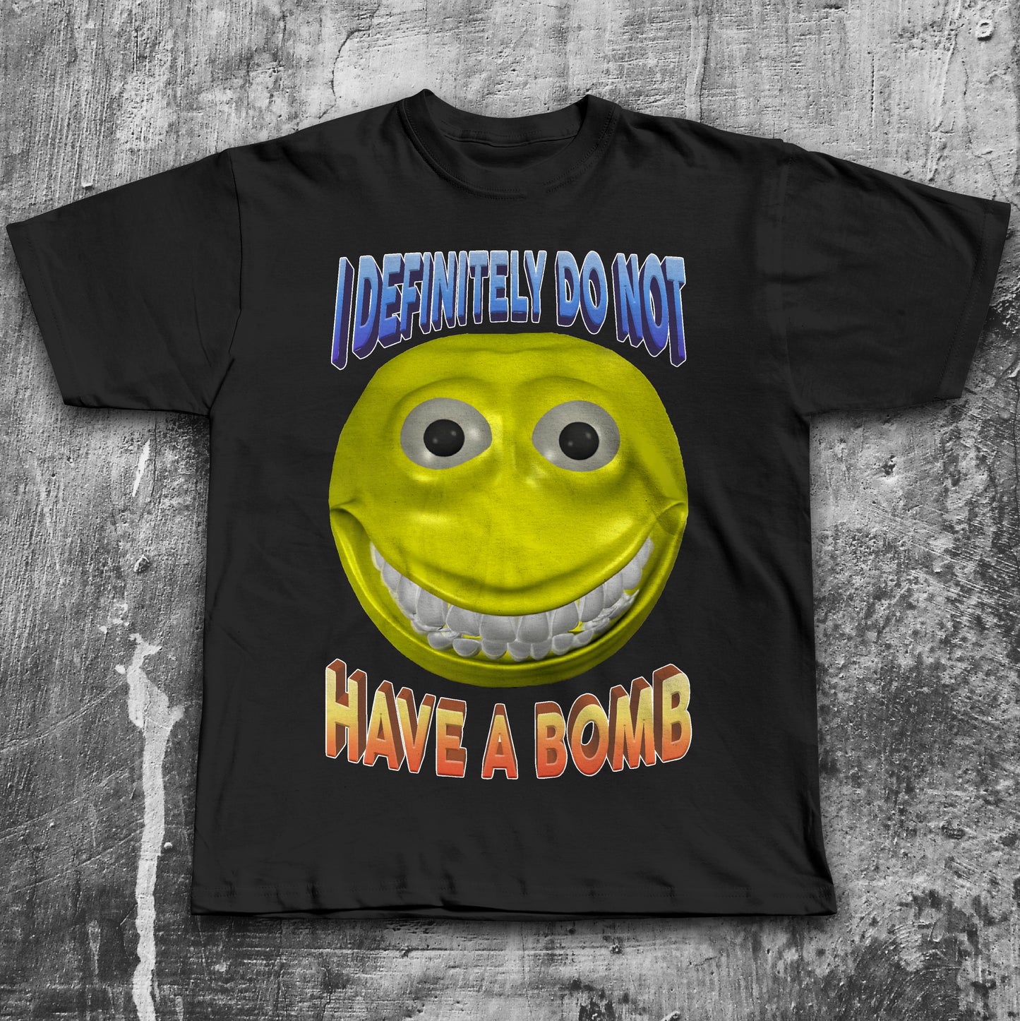 I Definitely Do Not Have a Bomb Funny T-shirt