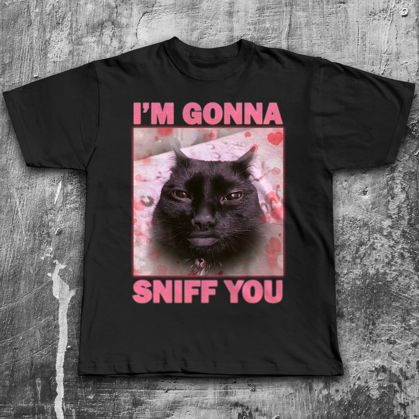 Im Gonna Sniff You Funny Cat Meme T-Shirt