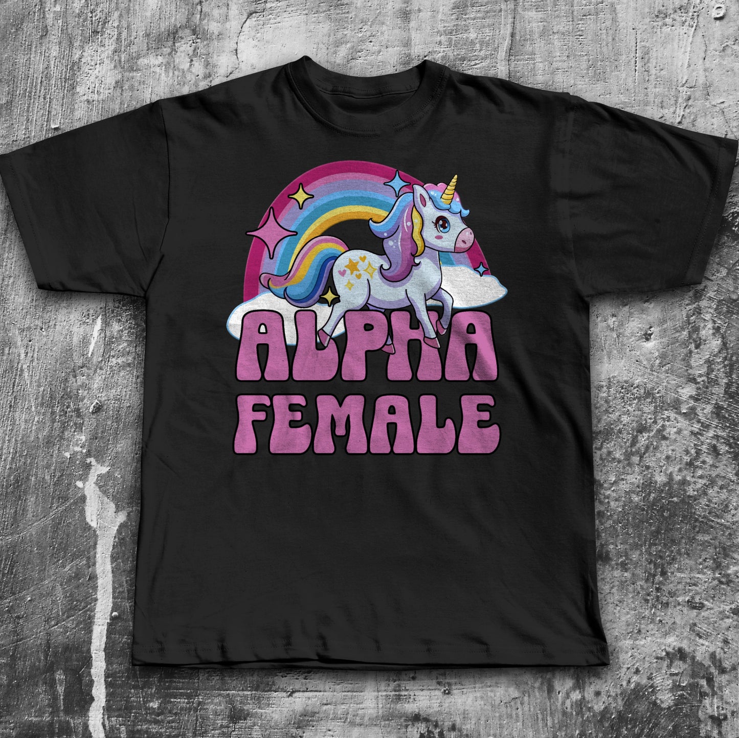 Alpha Female Funny Unicorn T-shirt, Meme Shirt