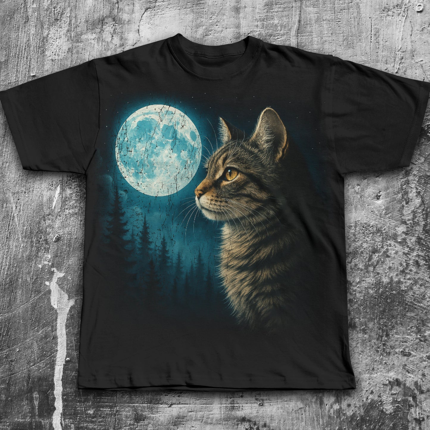 Vintage Cat 90s Graphic Tee Shirt, Cat Lovers Retro Tee