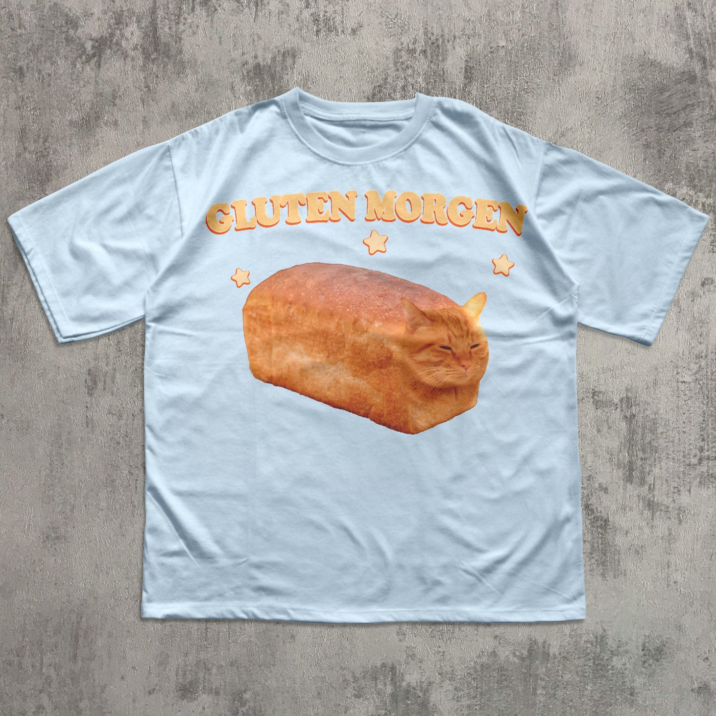 Gluten Morgen Funny Cat Meme T-shirt, Gift for Cat Lovers