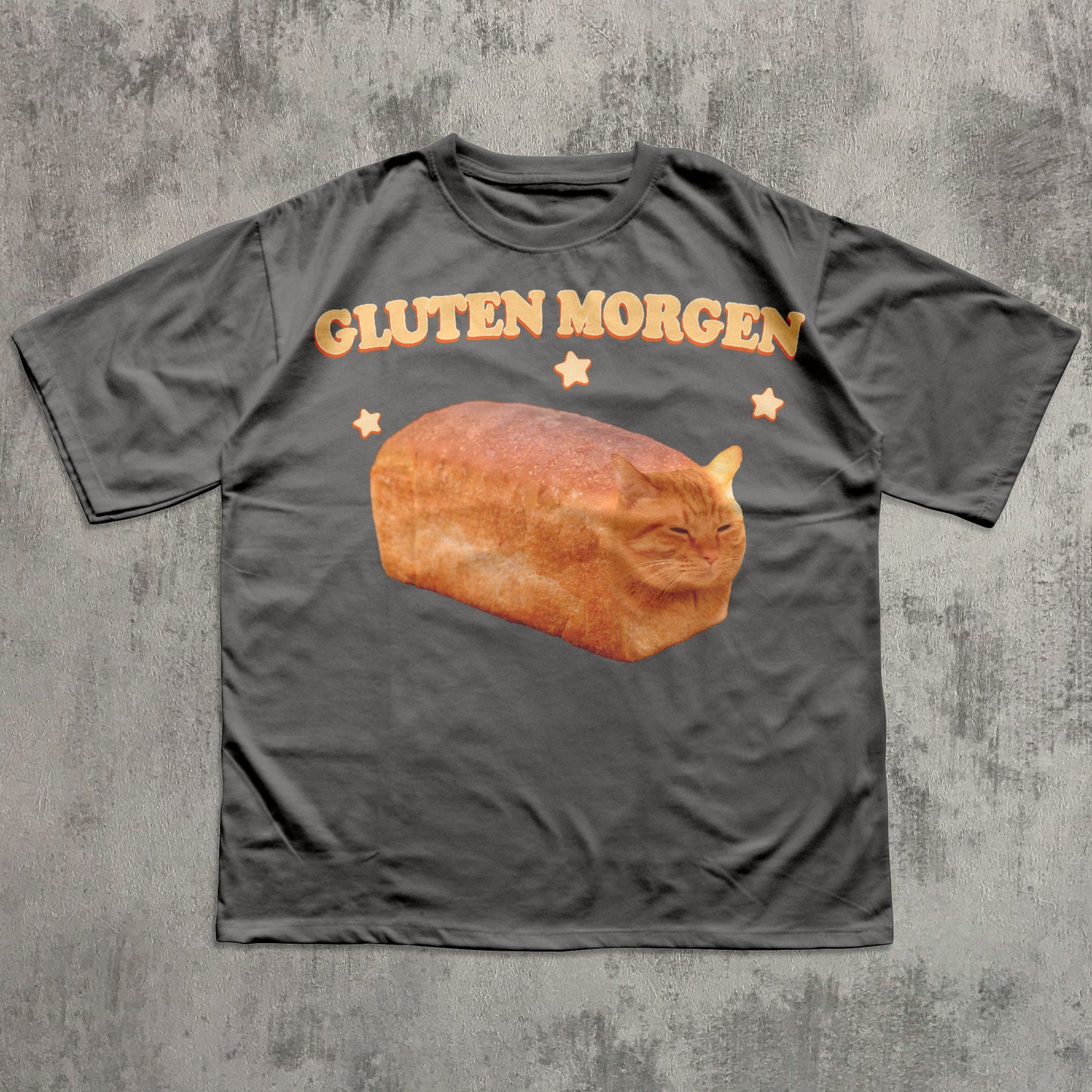 Gluten Morgen Funny Cat Meme T-shirt, Gift for Cat Lovers