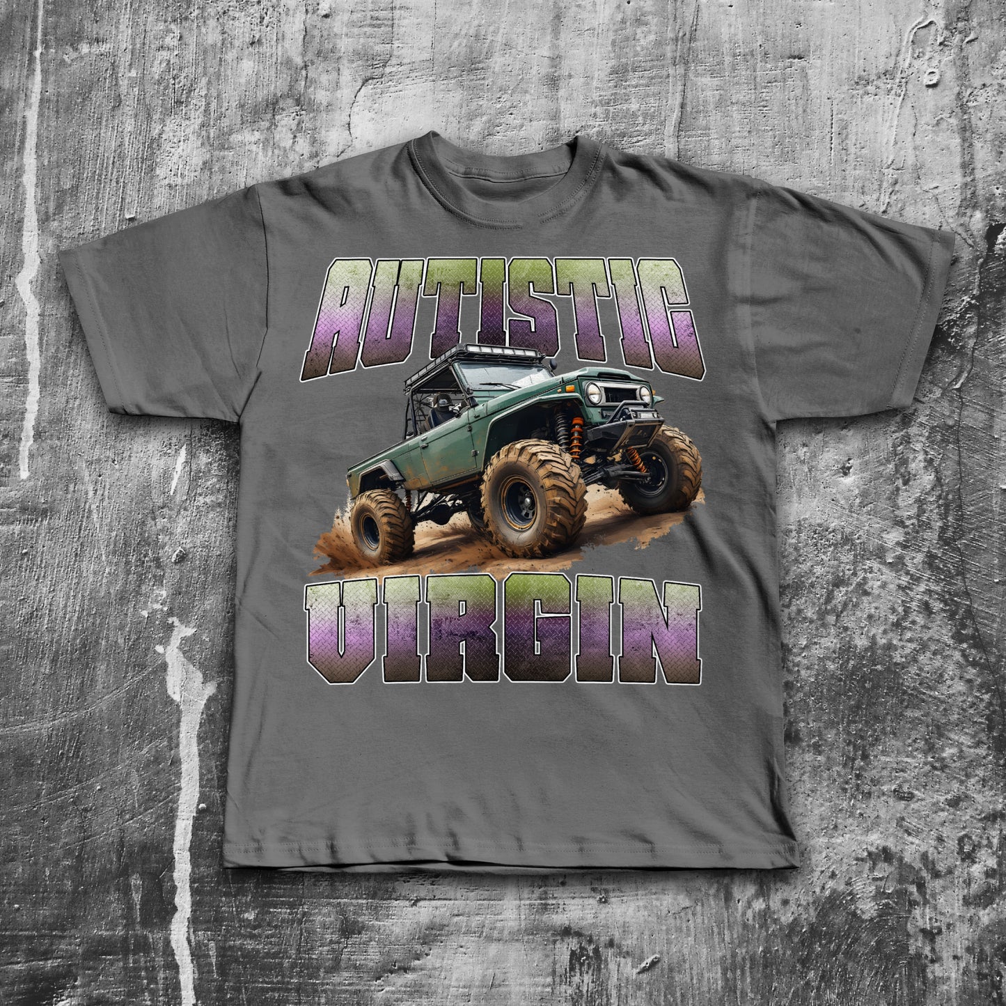Autistic Virgin Funny Meme T-shirt, Brainrot Shirt