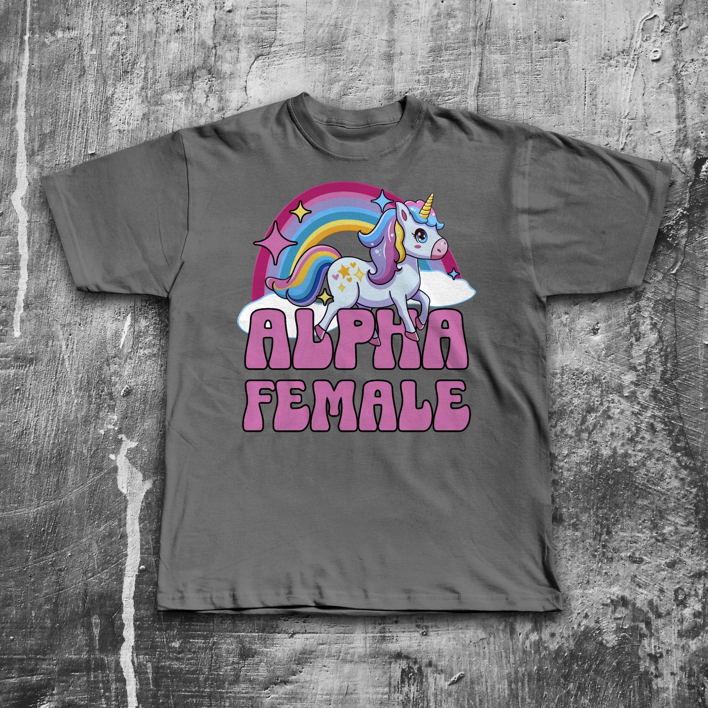 Alpha Female Funny Unicorn T-shirt, Meme Shirt