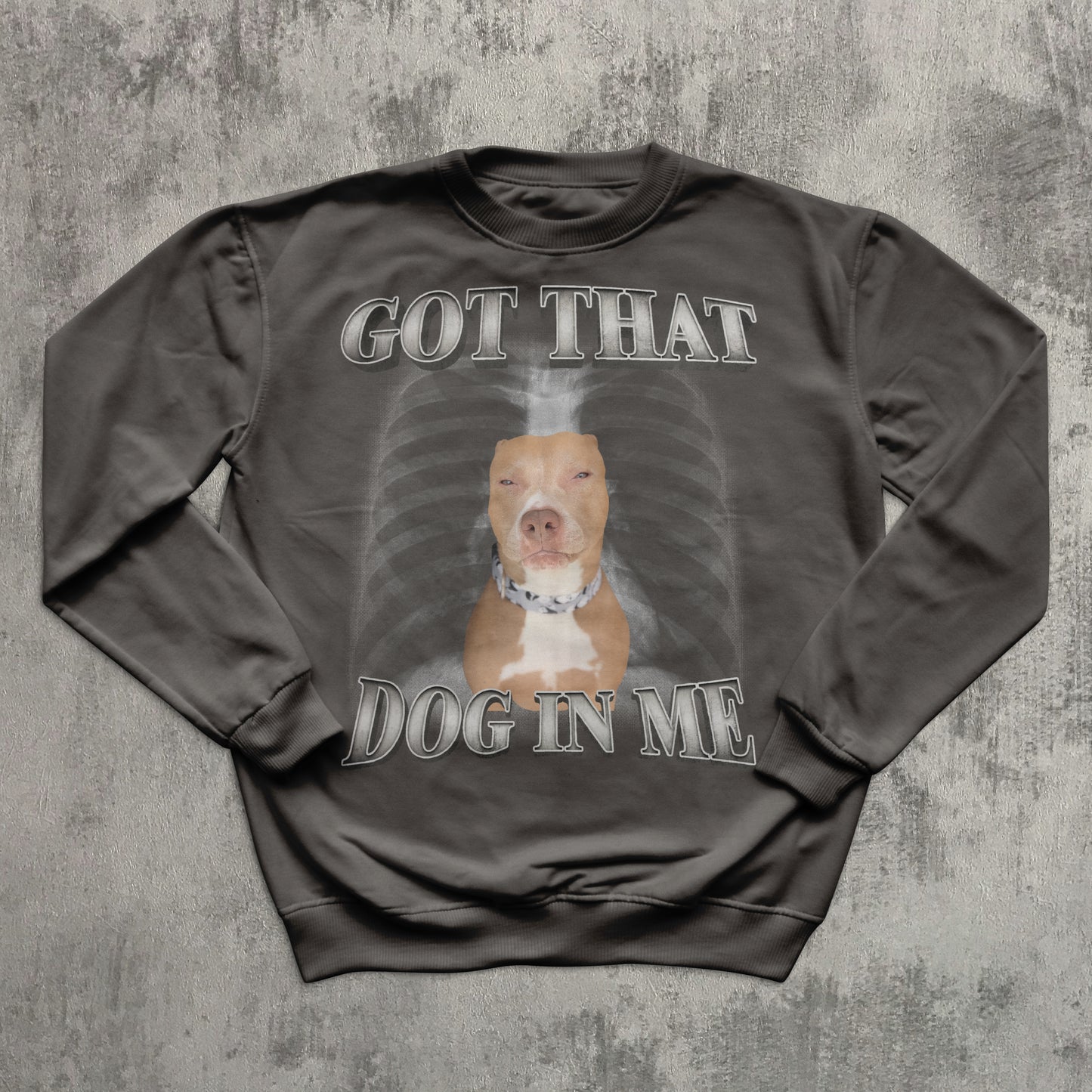 Got That Dog In Me Funny Sweatshirt, Y2k Retro Sweater, Dogs Lover Gift, Silly Sweatshirts