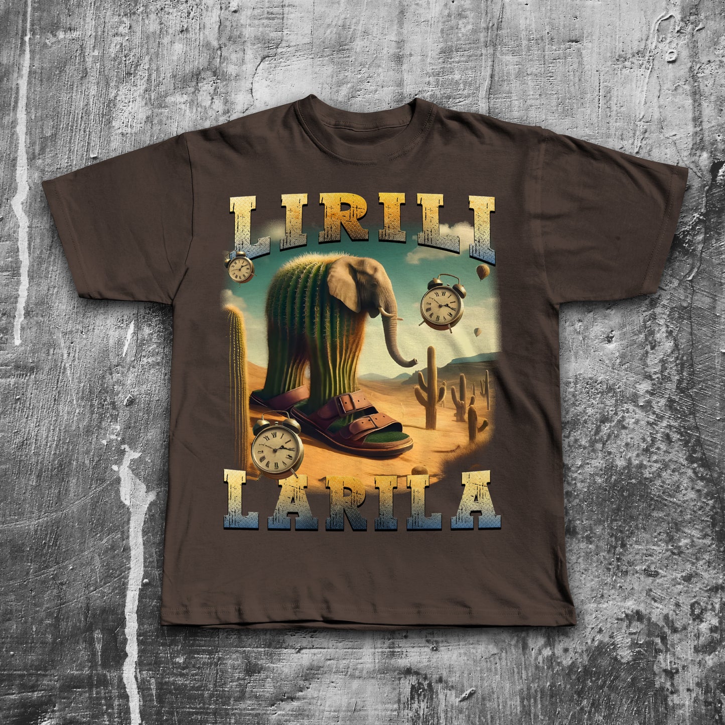 Lirili Larila Funny Italian Brainrot Meme T-shirt