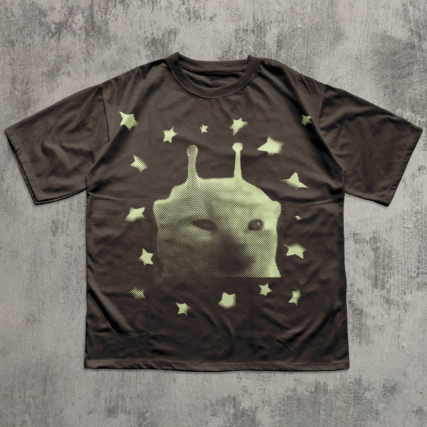 y2k graphic alien cat meme t-shirt