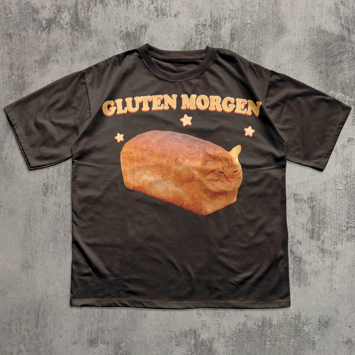 Gluten Morgen Funny Cat Meme T-shirt, Gift for Cat Lovers
