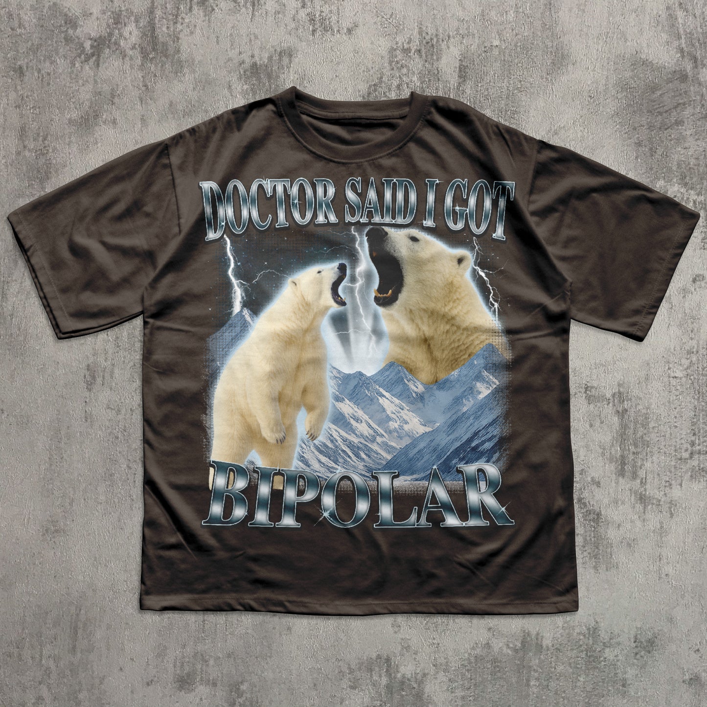 Doctor Said I Got Bipolar Shirt, Funny Polar Bear T-shirt, Meme Shirts, Bootleg Bears Tee