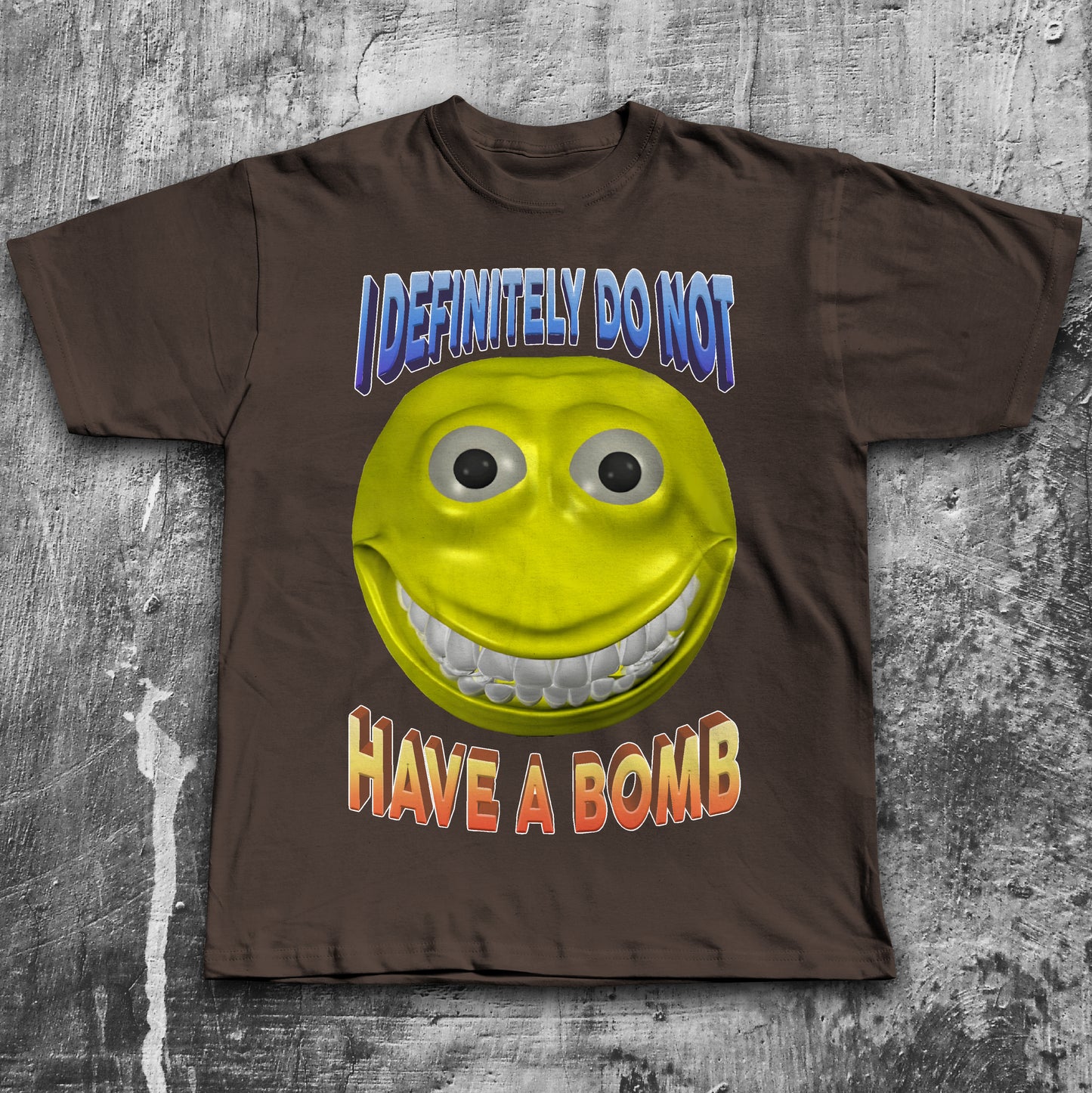 I Definitely Do Not Have a Bomb Funny T-shirt