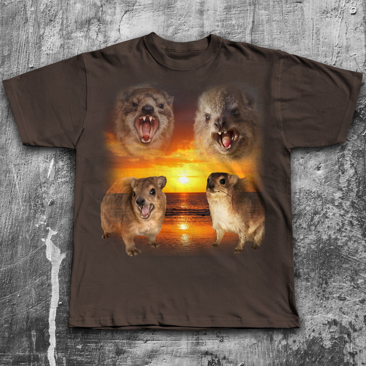90s Vintage Hyrax Sunset T-shirt
