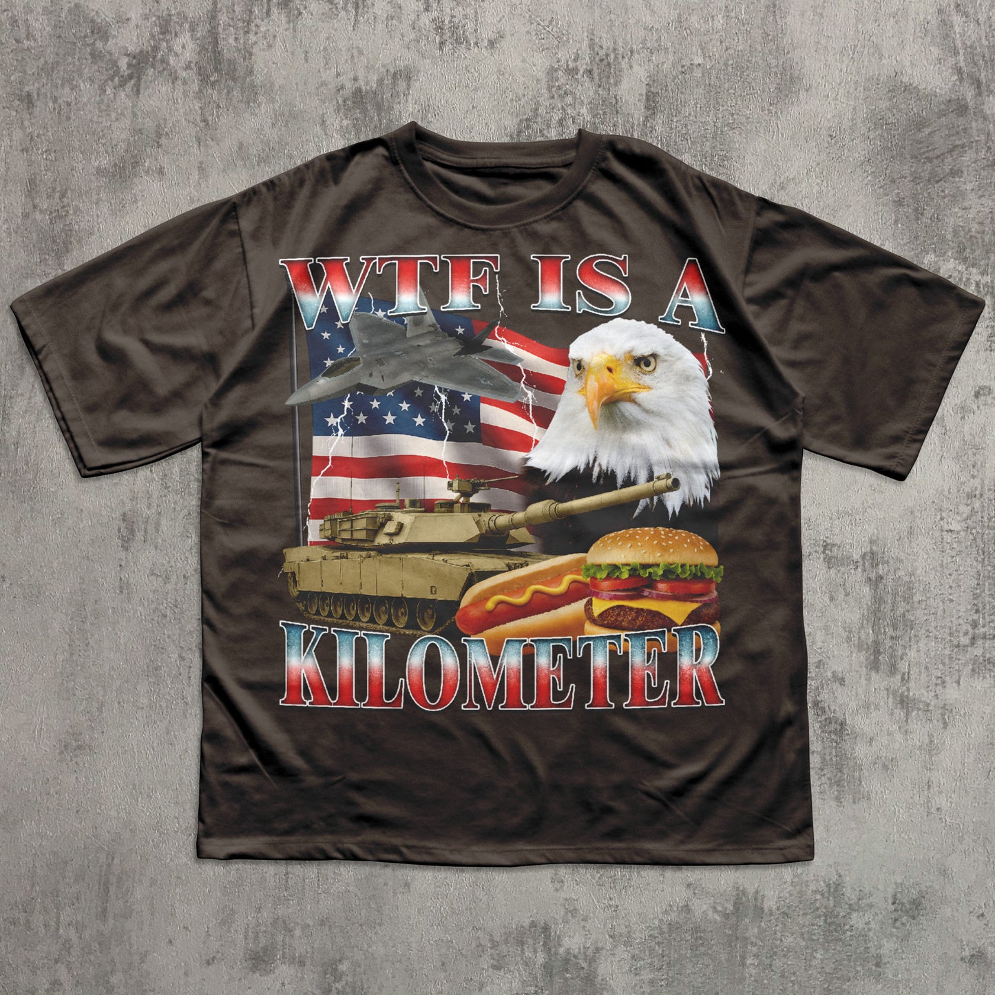 90s Retro WTF is a Kilometer T-shirt, American Eagle Shirt, Funny Meme Shirts, USA Flag Tshirt, 4th of july gifts
