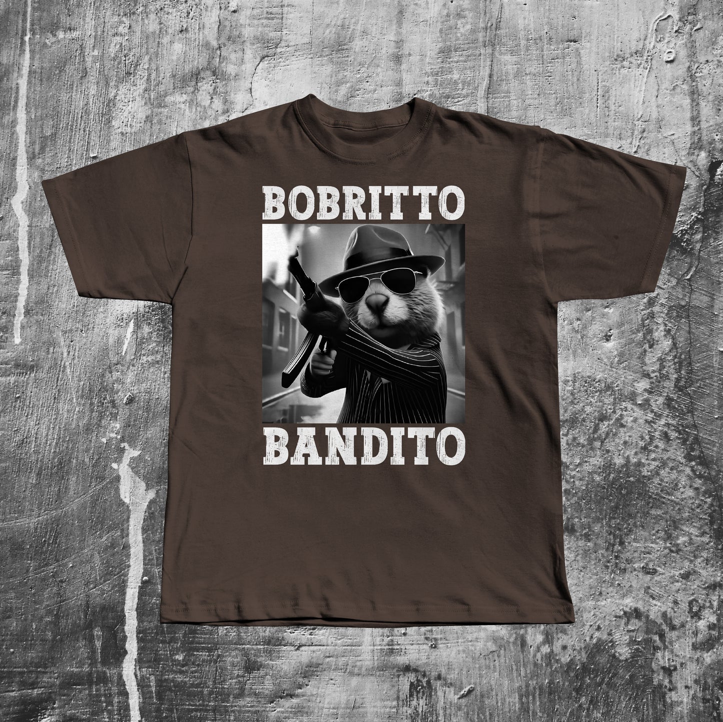 Bobritto Bandito Funny Beaver Meme T-shirt