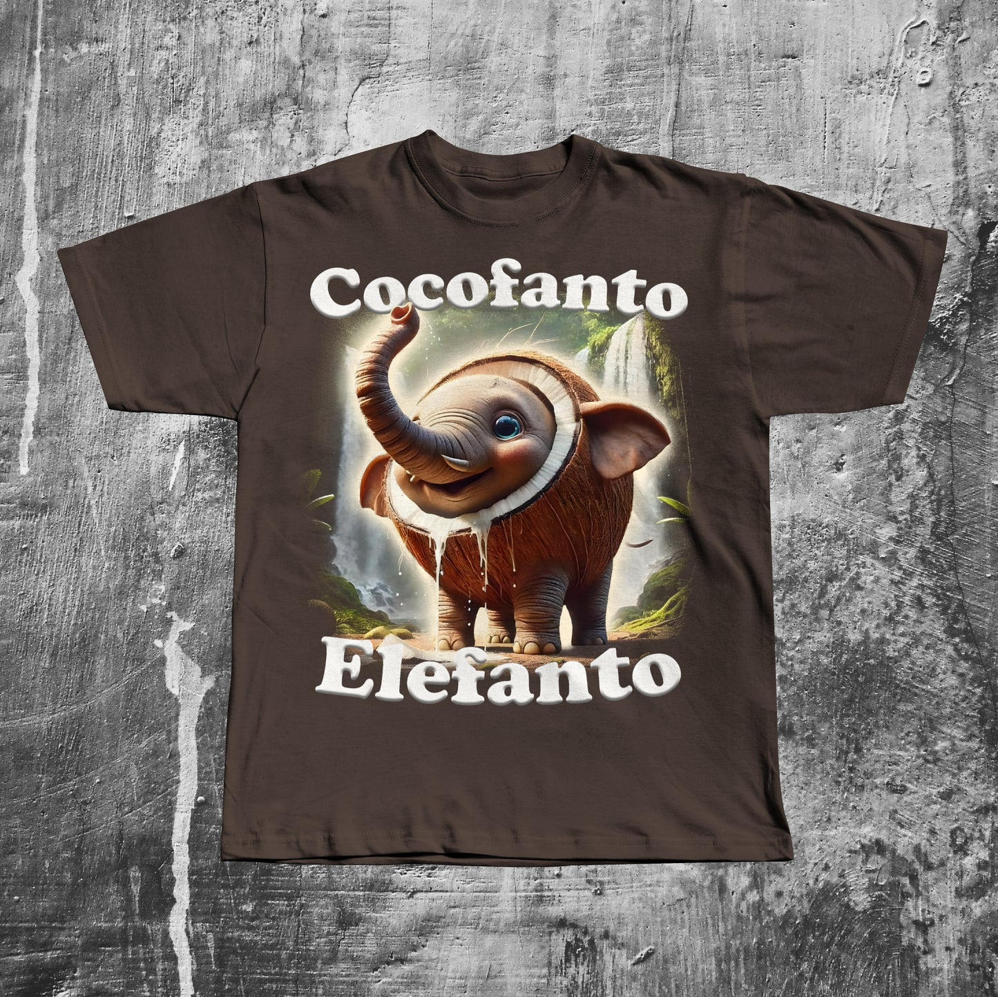 Cocofanto Elefanto Funny Coconut Elephant Meme T-shirt