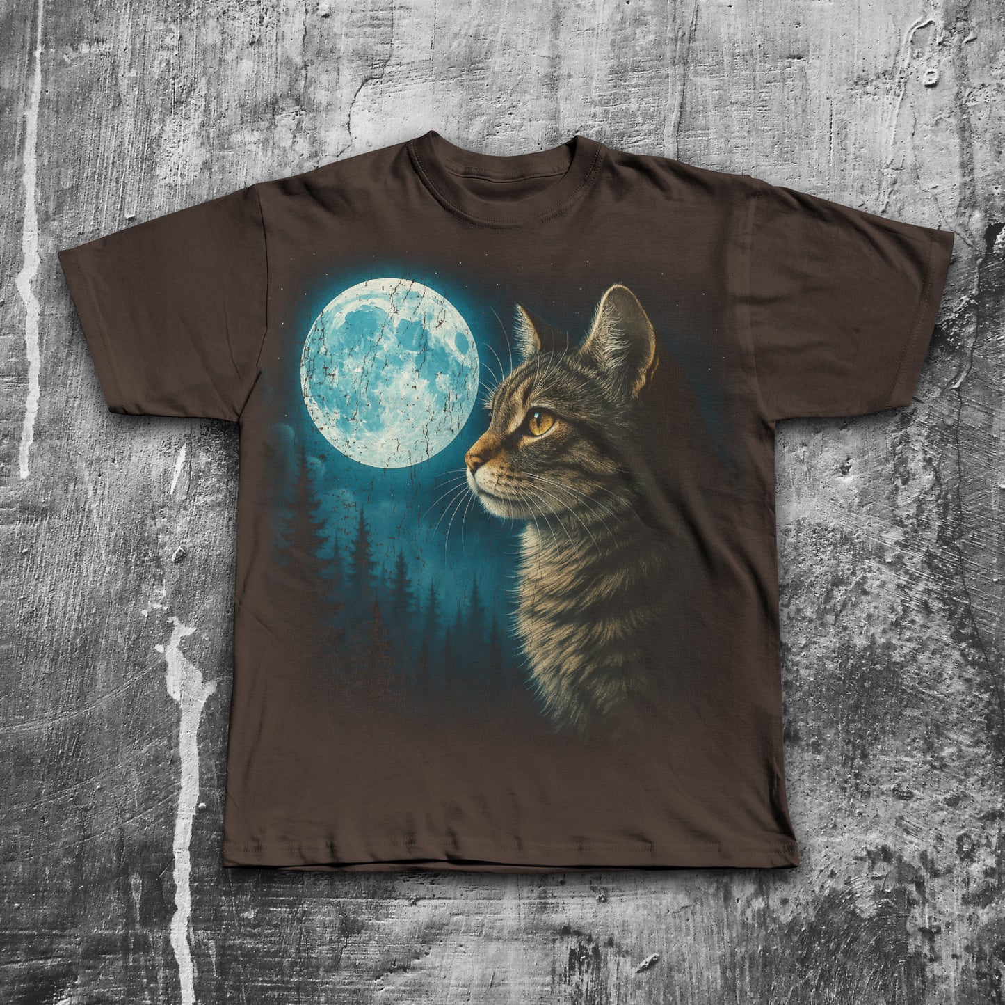 Vintage Cat 90s Graphic Tee Shirt, Cat Lovers Retro Tee