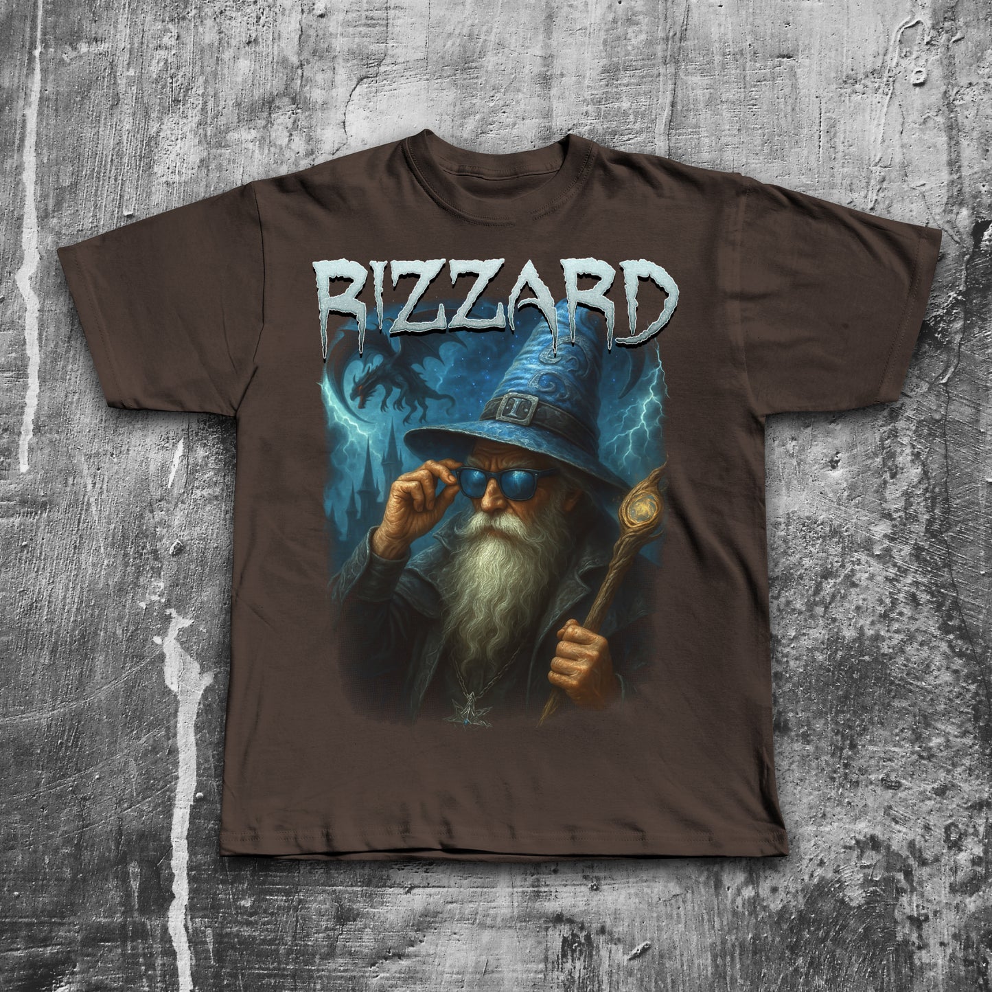 90s Retro Rizzard Wizard Vintage T-Shirt