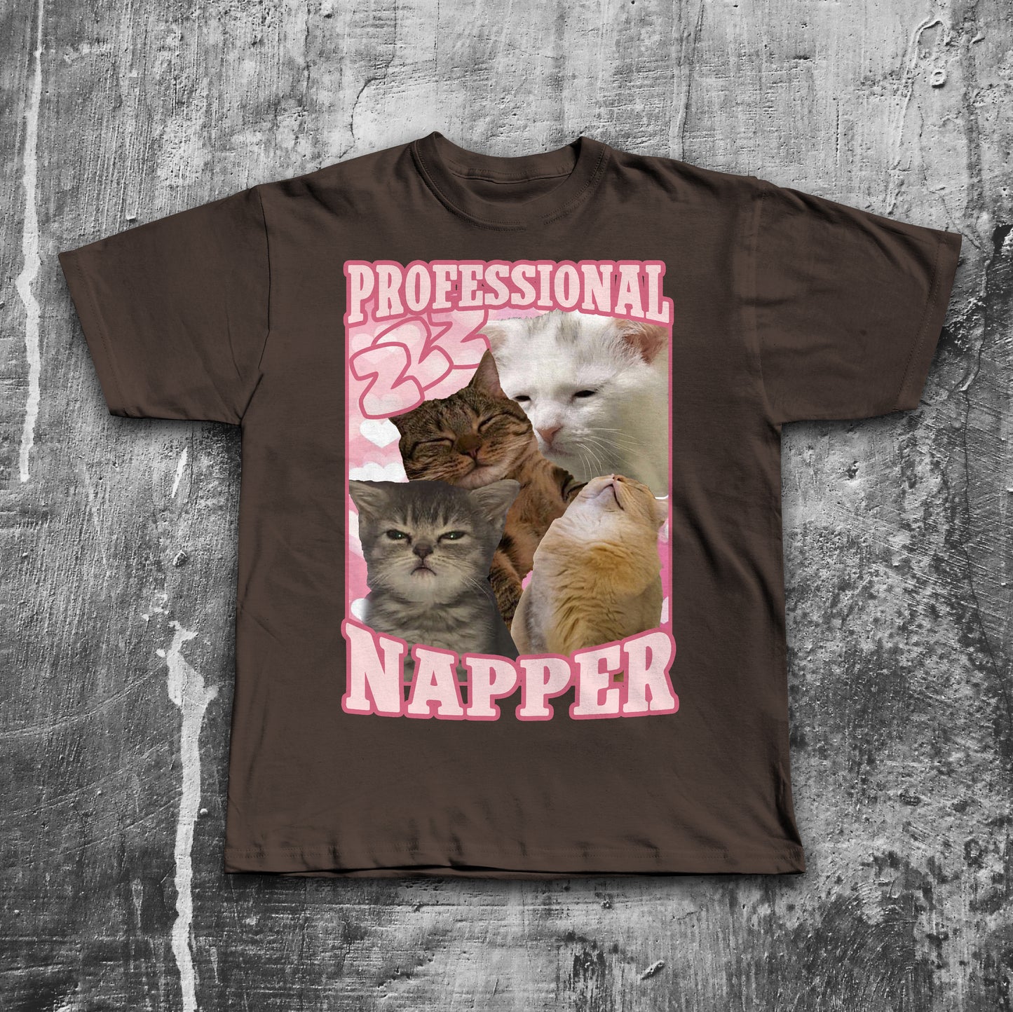 Professional Napper Funny Cat Meme T-shirt, Cat Shirt
