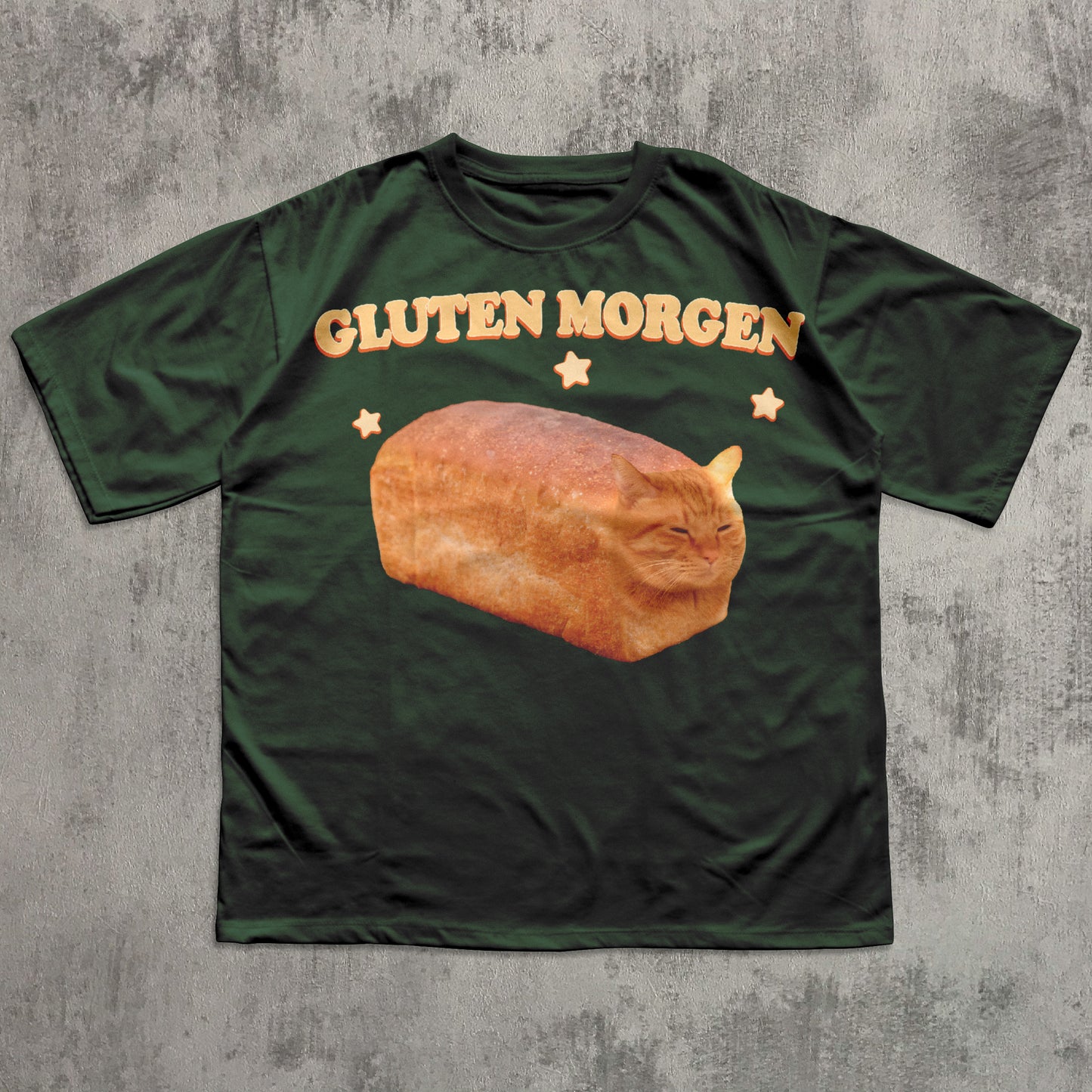 Gluten Morgen Funny Cat Meme T-shirt, Gift for Cat Lovers
