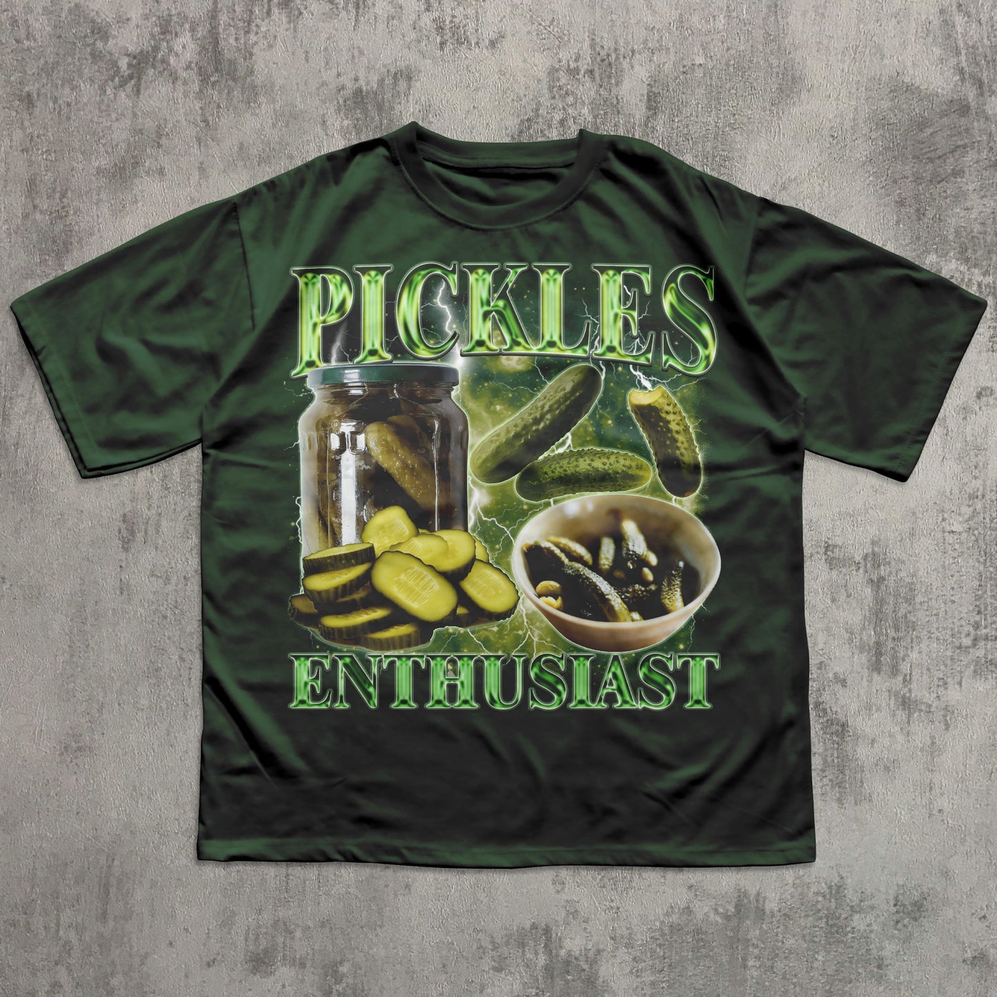 Pickles Enthusiast Funny Vintage 90s Retro T-shirt, Dill Pickle Lover Shirt, Bootleg Style Tshirt, Weird Shirts