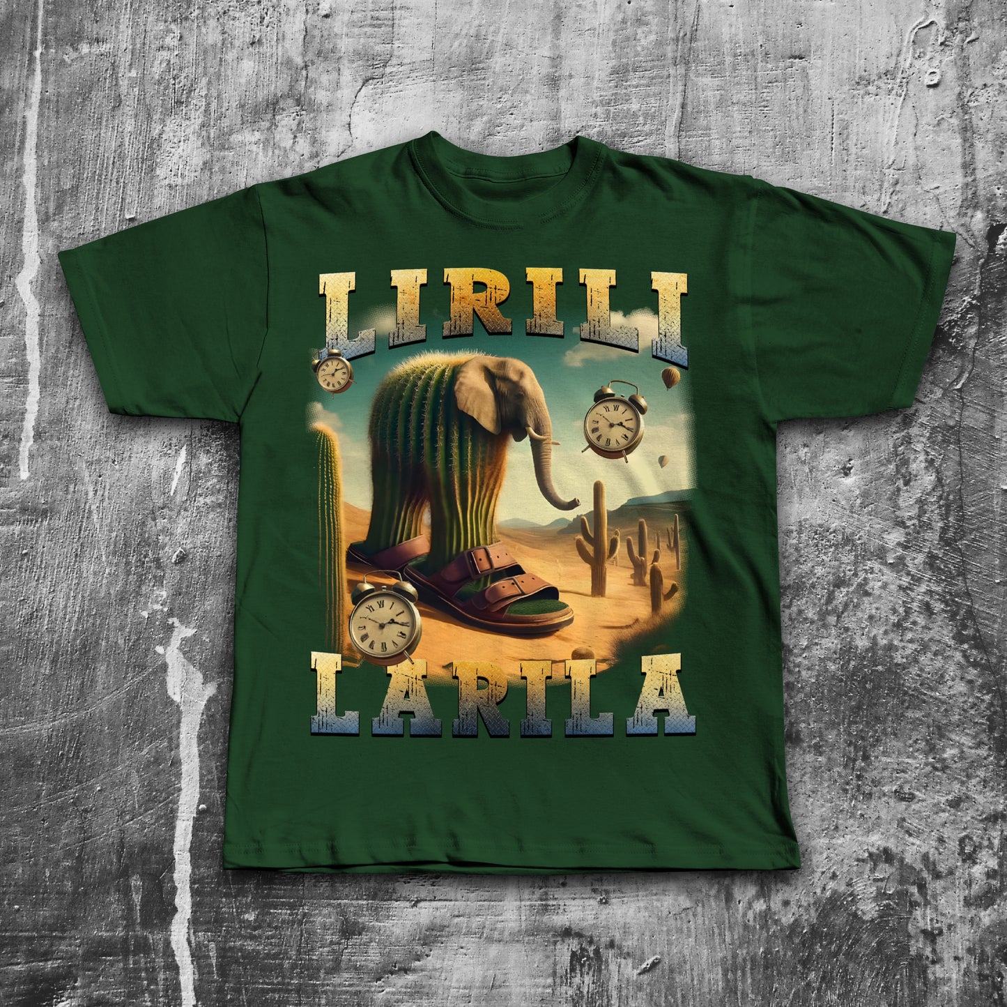 Lirili Larila Funny Italian Brainrot Meme T-shirt