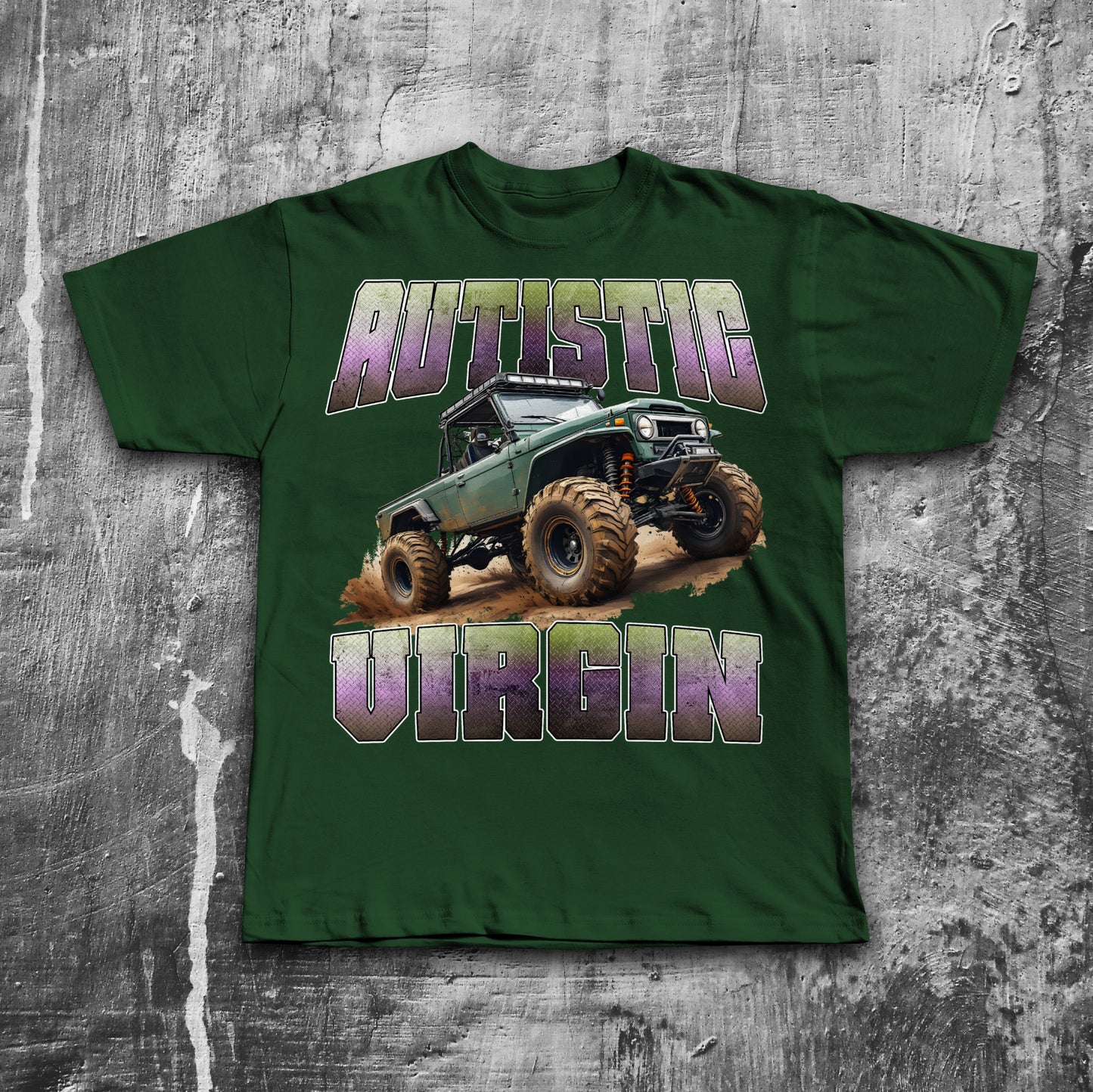 Autistic Virgin Funny Meme T-shirt, Brainrot Shirt