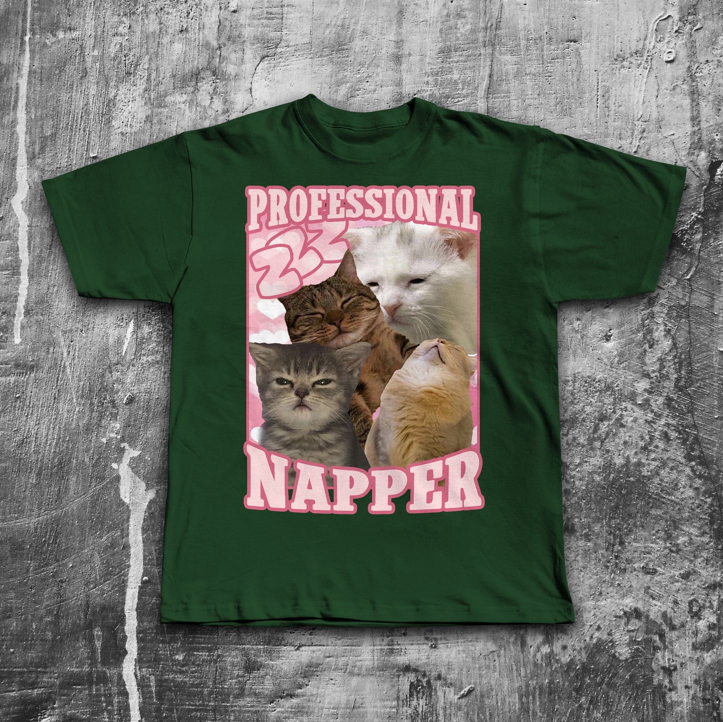 Professional Napper Funny Cat Meme T-shirt, Cat Shirt