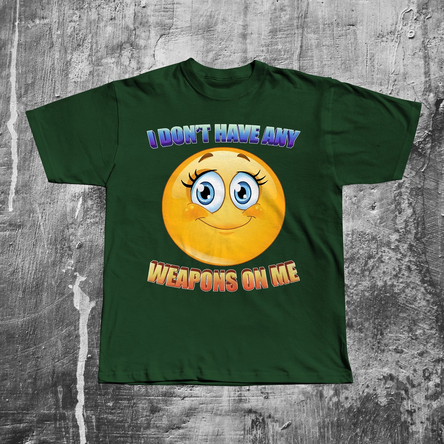 I Don't Have Any Weapons On Me Funny Dank Memes T-shirt, Brainrot Shirts