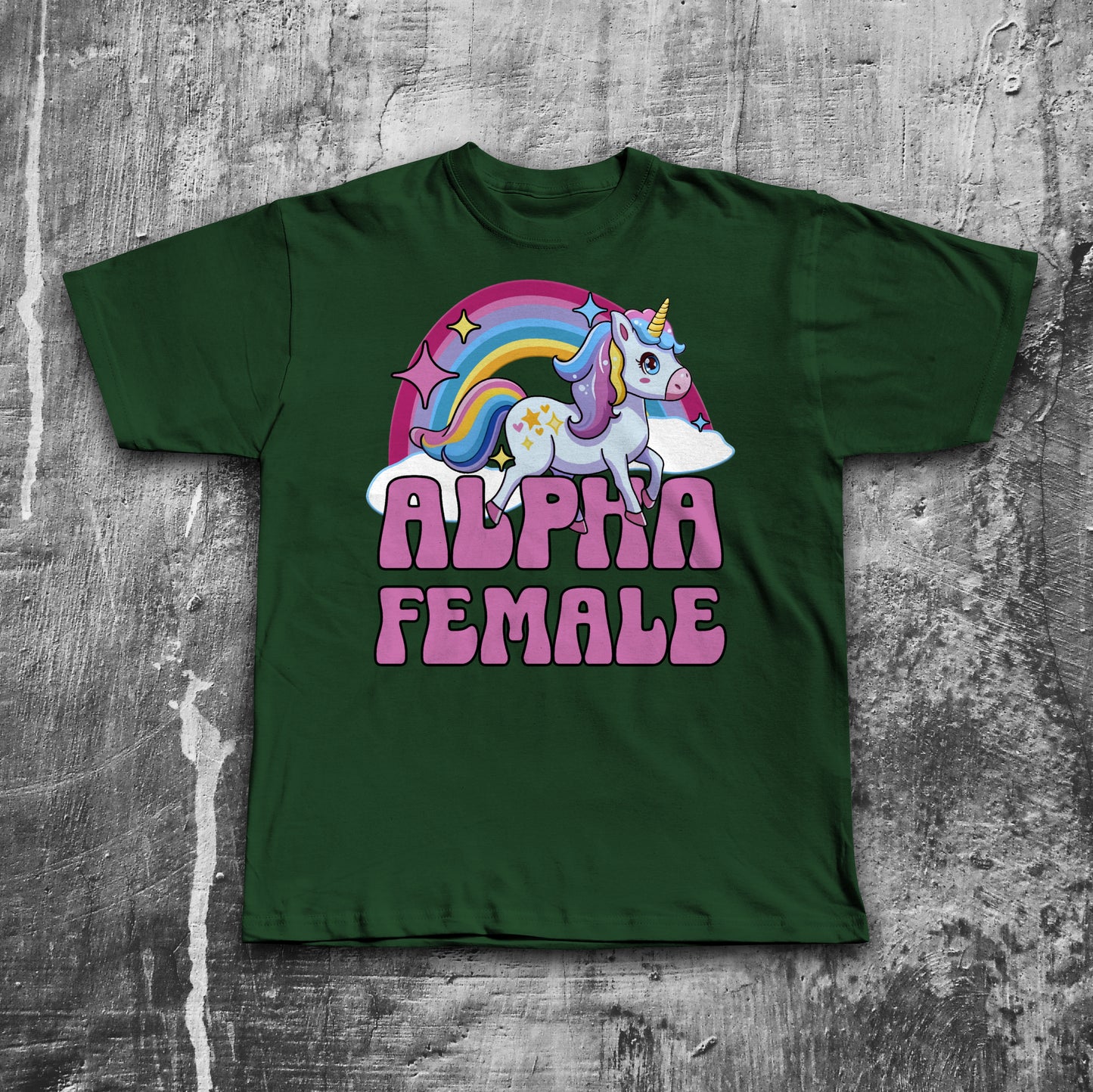 Alpha Female Funny Unicorn T-shirt, Meme Shirt
