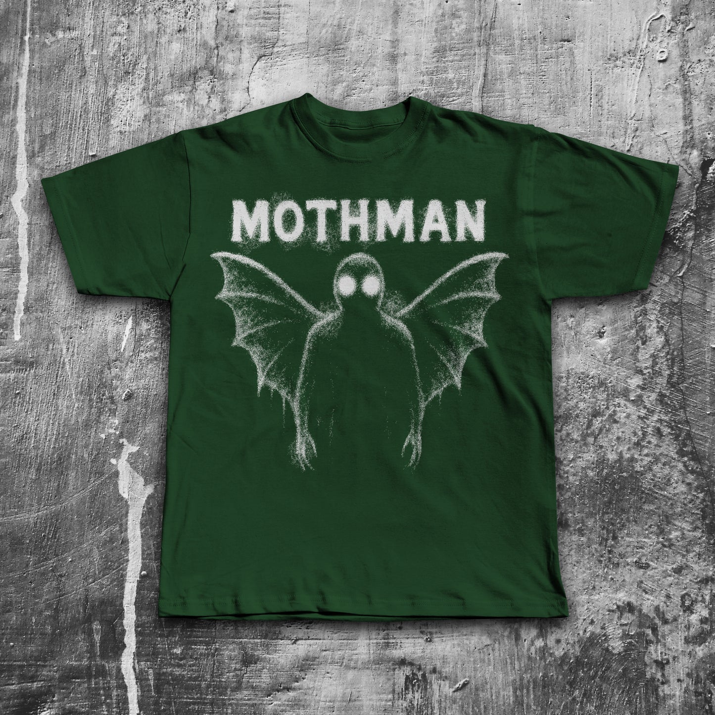Mothman T-shirt, Vintage Graphic Tee, 90s Retro Moth Shirt