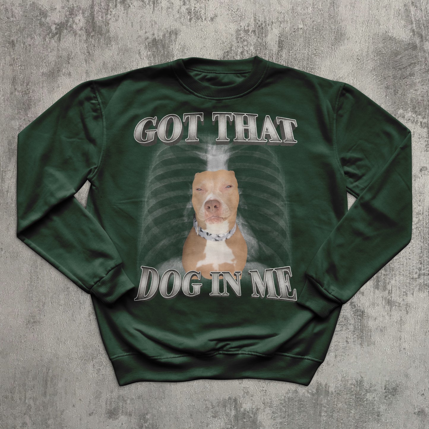 Got That Dog In Me Funny Sweatshirt, Y2k Retro Sweater, Dogs Lover Gift, Silly Sweatshirts