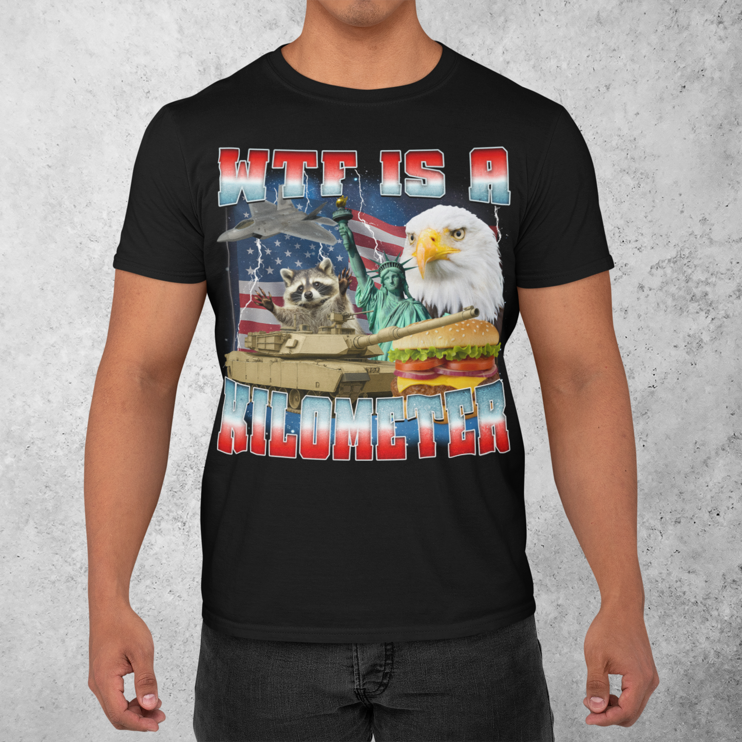WTF Is A Kilometer Funny T-shirt, American Shirt, 90s Retro Bootleg Shirts, Vintage Graphic Tee