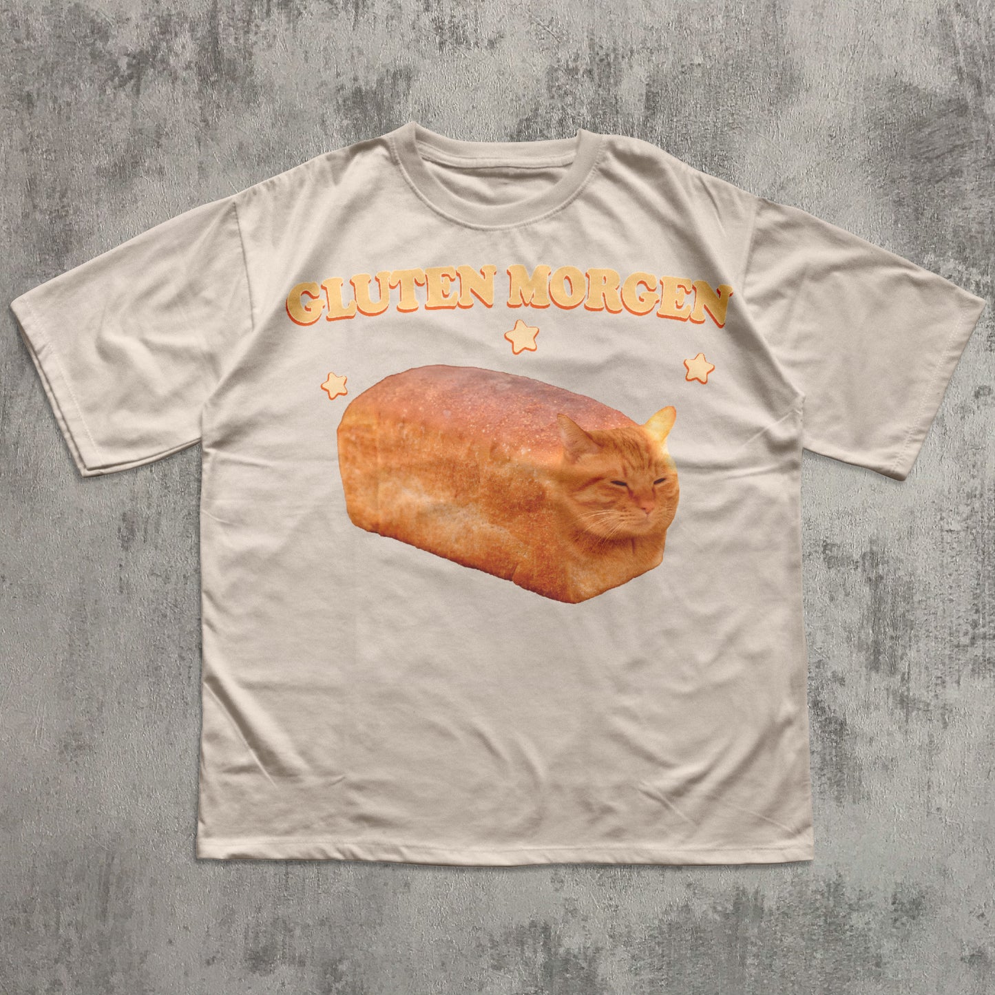 Gluten Morgen Funny Cat Meme T-shirt, Gift for Cat Lovers