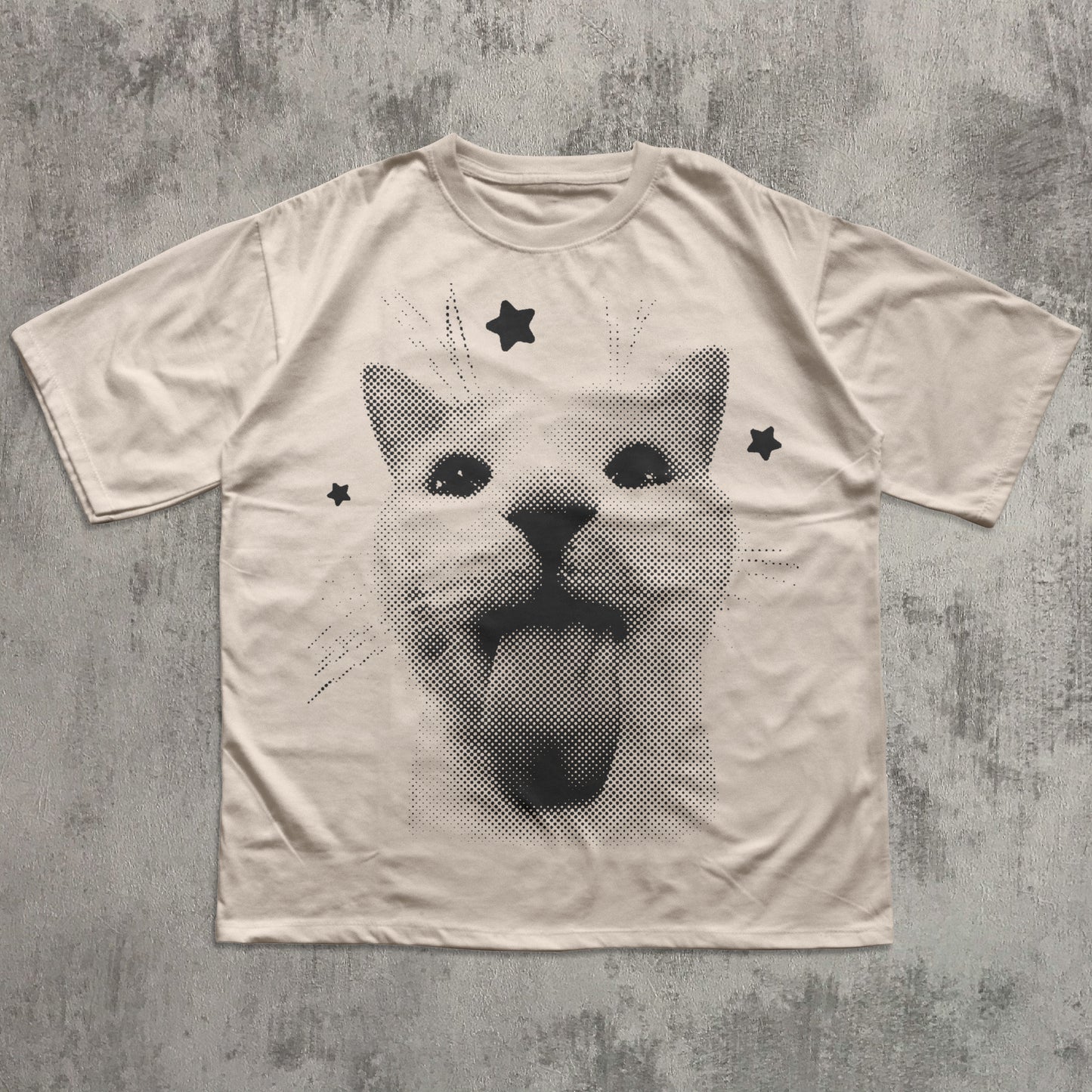 Funny Y2k Cat T-shirt, Silly Cats Tee, 90s Retro Kitten Shirt, Ironic Shirts, Meme Tshirt