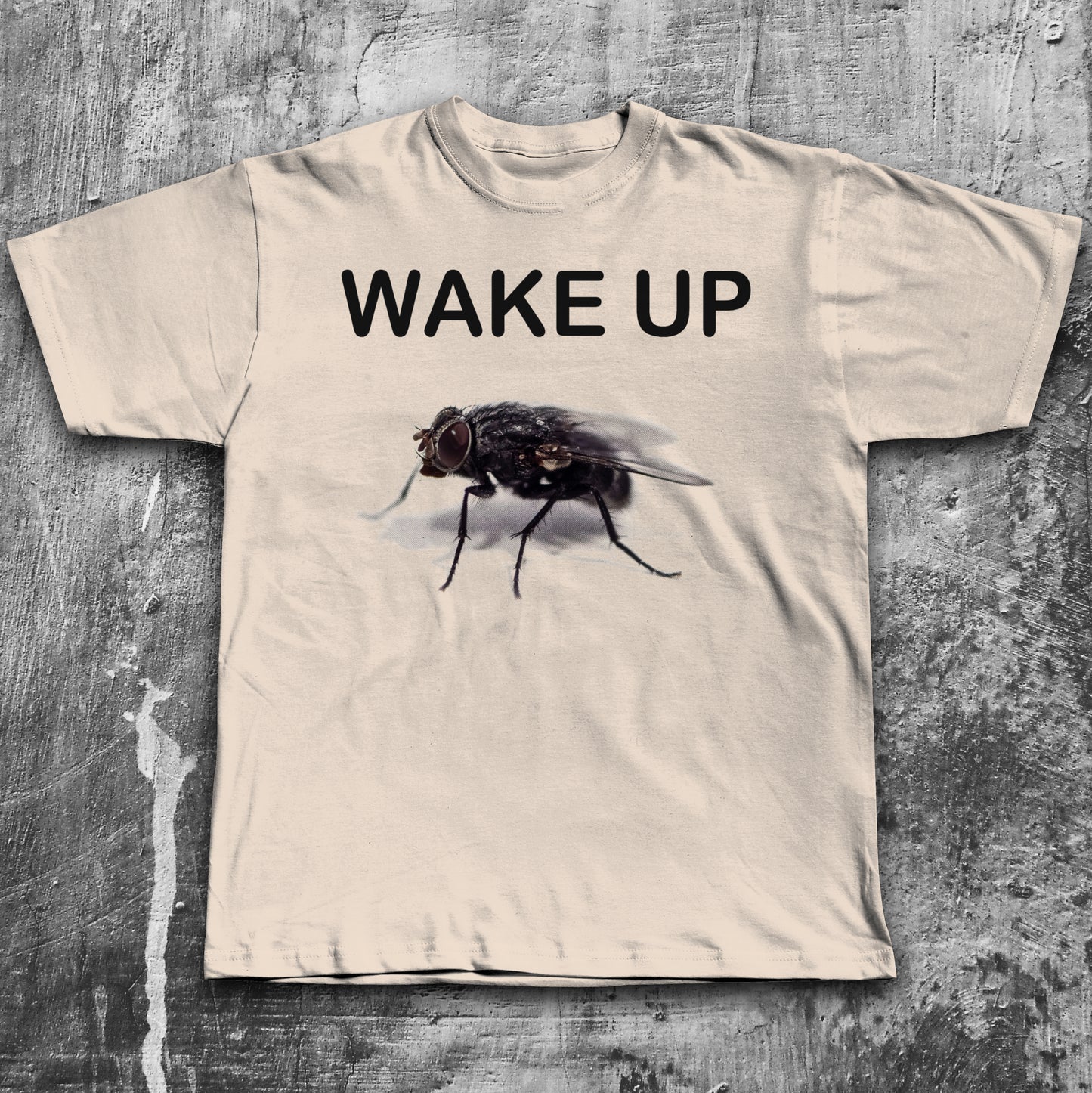 Wake Up Funny Meme T-shirt, Ironic Insects Shirt, Unhinged Clothes, Weird Tees