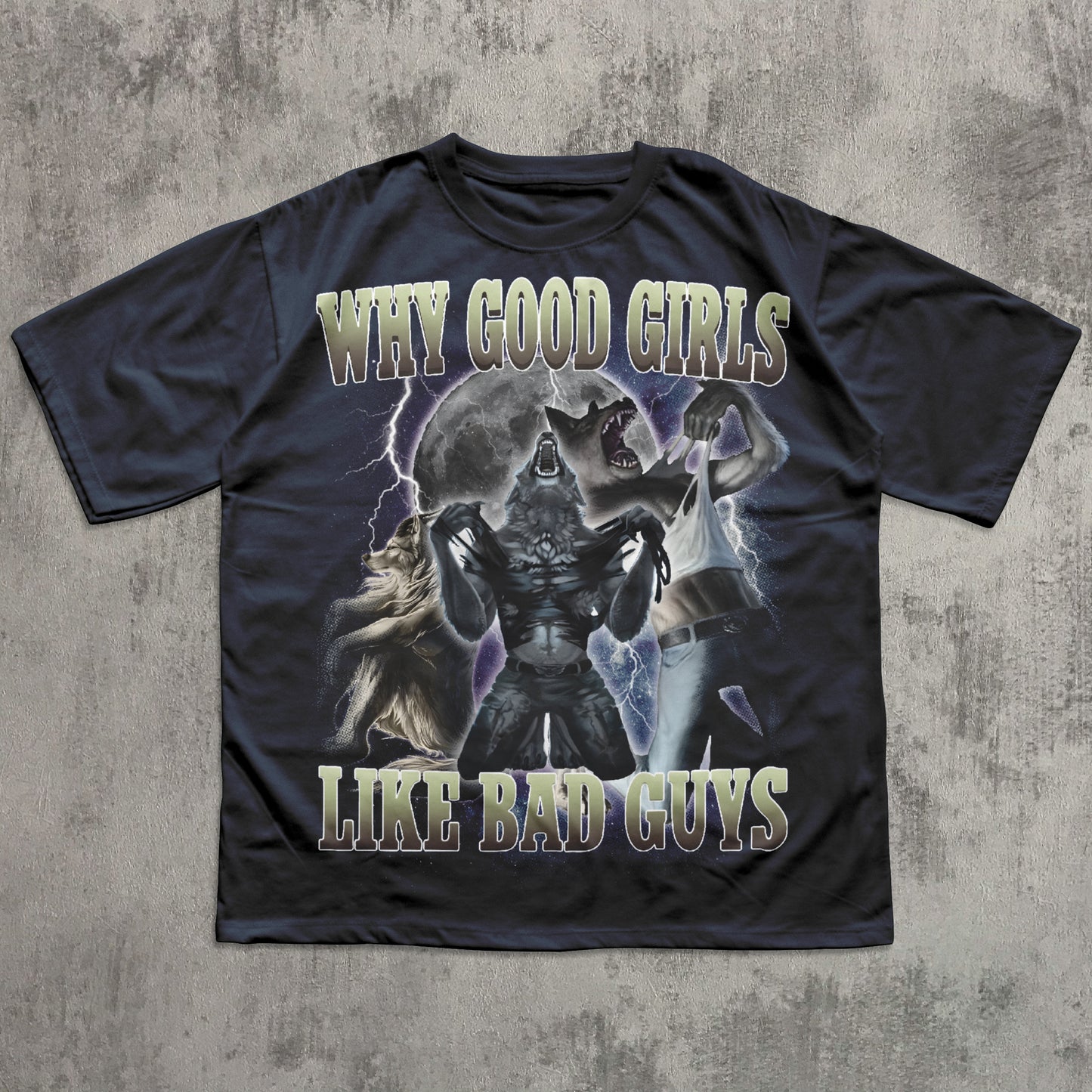 why good girls like bad guys funny t-shirt