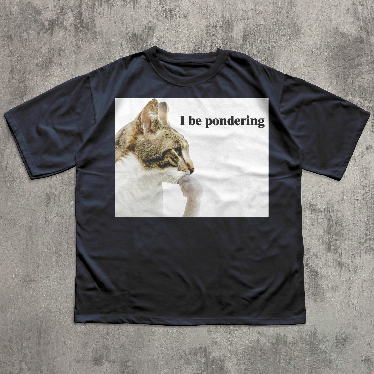 funny navy cat meme t-shirt