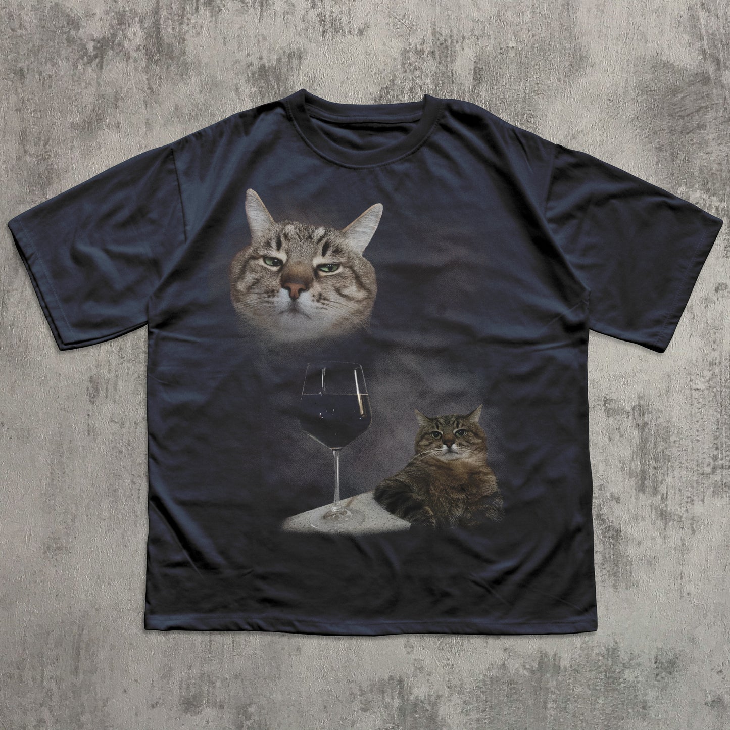 Funny Cat Elbow on table Meme T-shirt