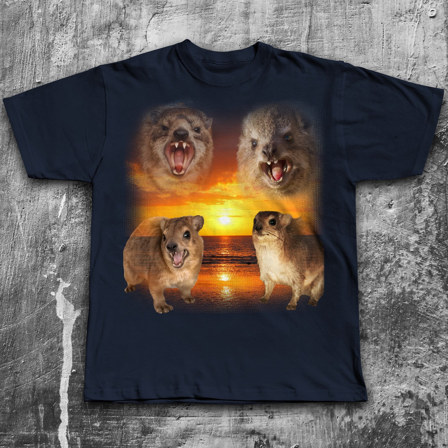 90s Vintage Hyrax Sunset T-shirt