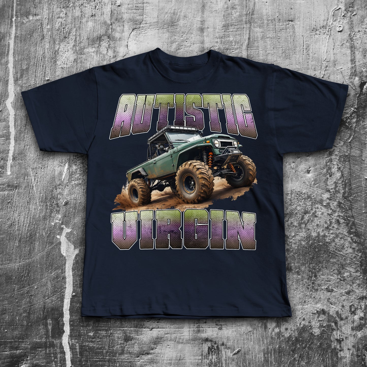 Autistic Virgin Funny Meme T-shirt, Brainrot Shirt