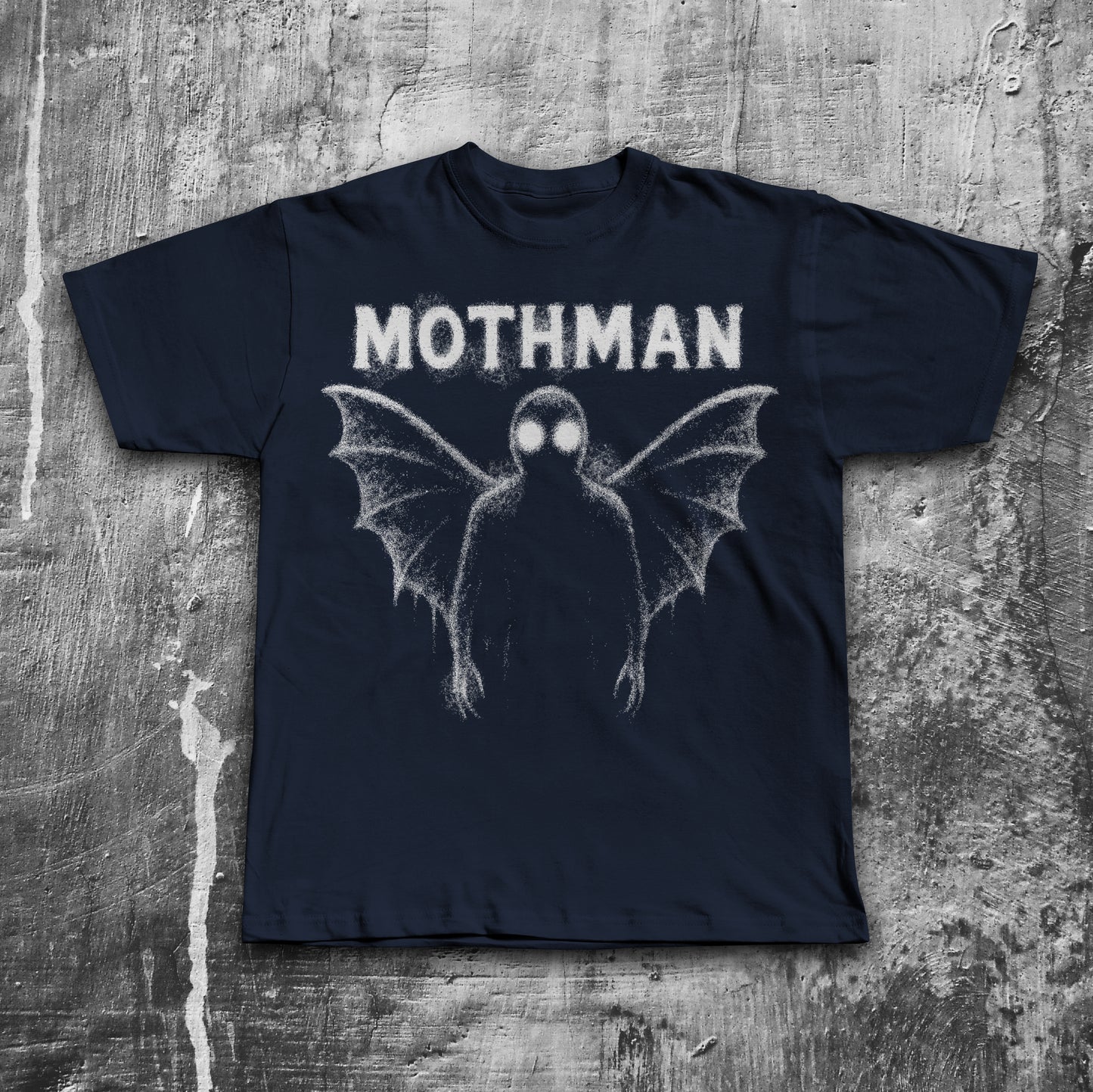 Mothman T-shirt, Vintage Graphic Tee, 90s Retro Moth Shirt