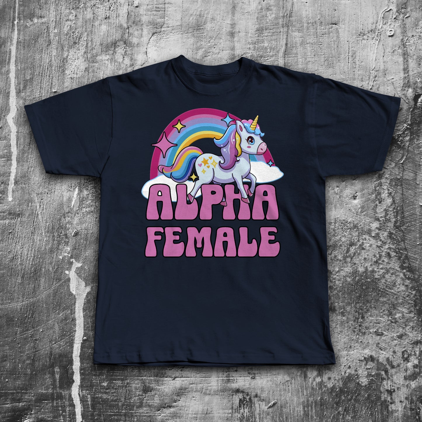 Alpha Female Funny Unicorn T-shirt, Meme Shirt