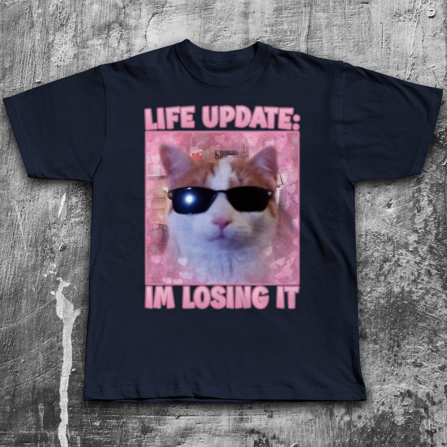 Life Update Im Losing It Funny Cat Meme T-Shirts