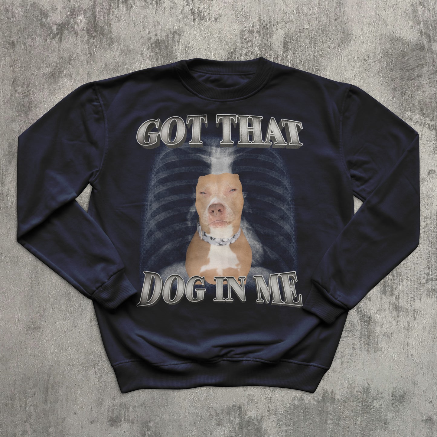 Got That Dog In Me Funny Sweatshirt, Y2k Retro Sweater, Dogs Lover Gift, Silly Sweatshirts